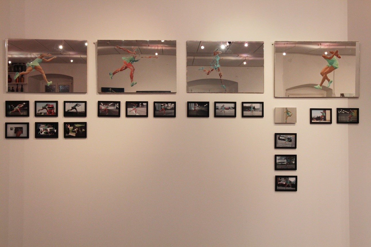Výstava „...es lebe der Sport!“, 2018, Geschichtlichen Museum der Stadt St. Valentin, St. Valentin, Rakúsko (foto: archív Roman Ďurček)