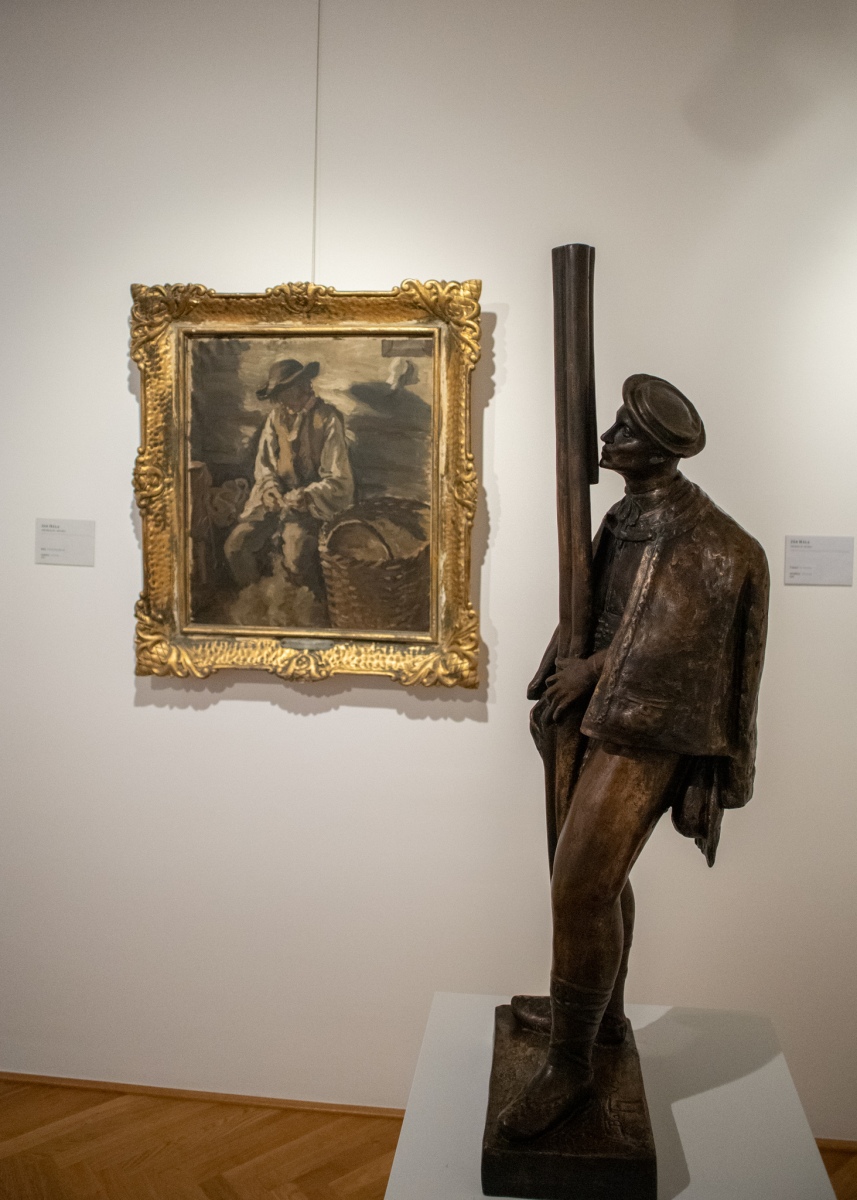 Na stene obraz: Ján Hála, Bača, 1923, olej na plátne (foto: KUNSTARTUM)