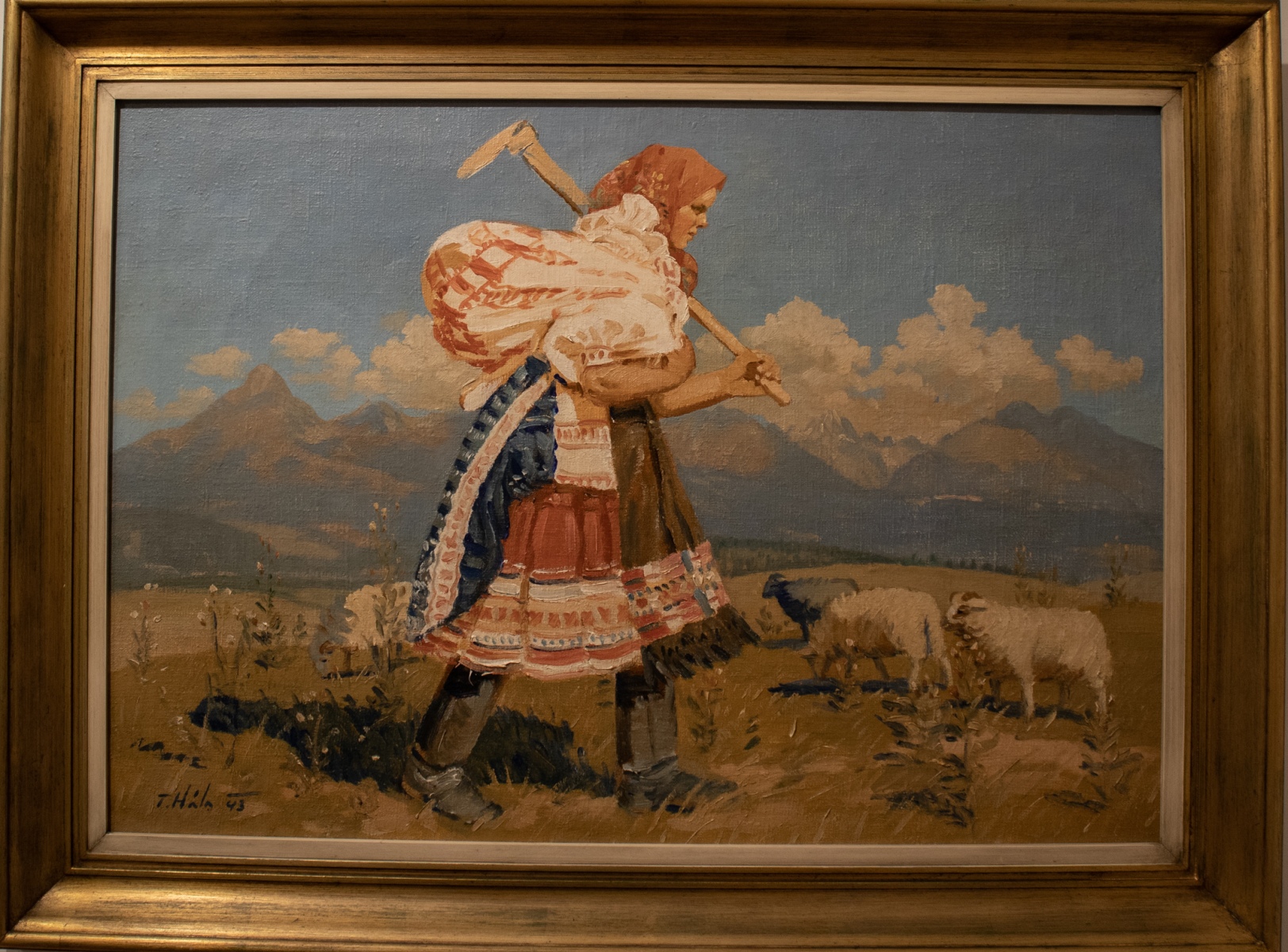 Ján Hála, V jeseni, 1943, olej na plátne (foto: KUNSTARTUM)