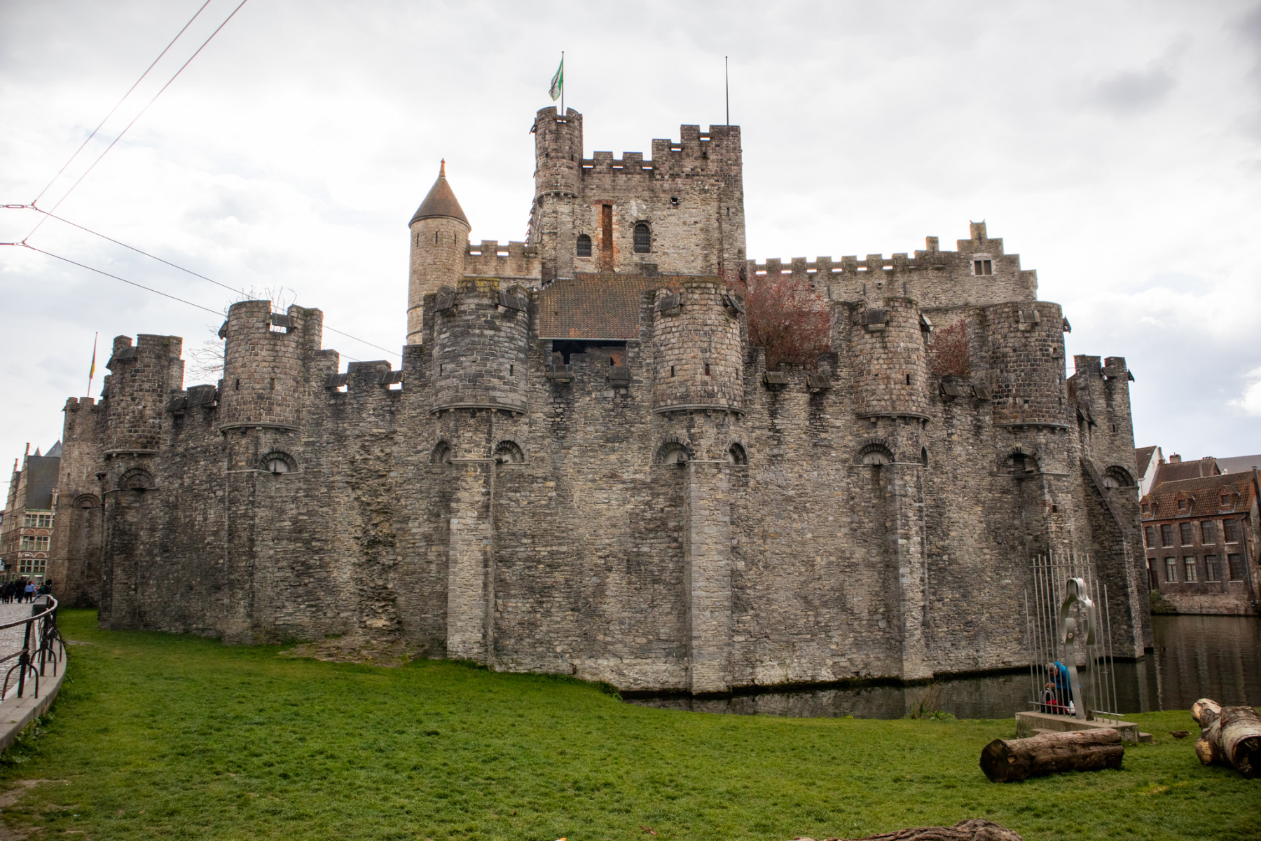 Hrad Gravensteen, 2022, Gent, Belgicko (foto: KUNSTARTUM)