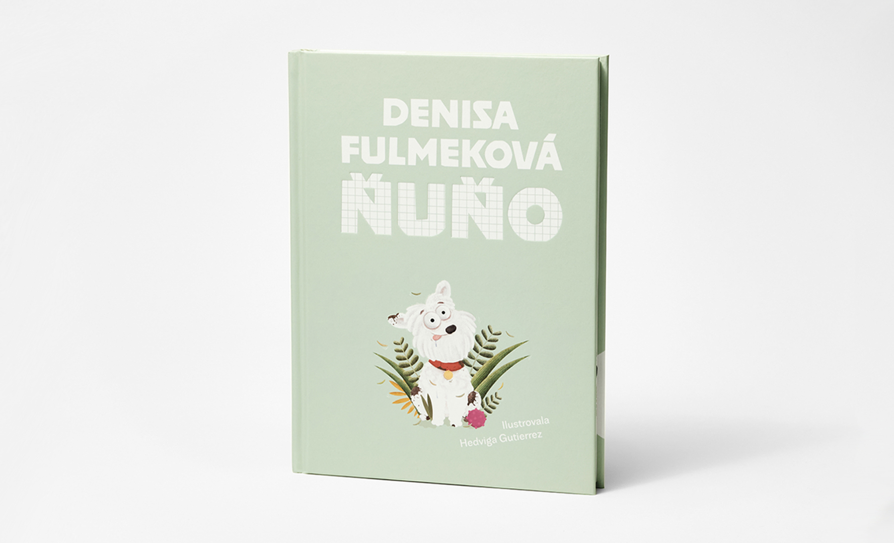 Denisa Fulmeková: Ňuňo, vydavateľstvo Slovart, 2019 – obálku, ako i celú knihu ilustrovala Hedviga M. Gutierrez. (foto: archív Hedviga M. Gutierrez)