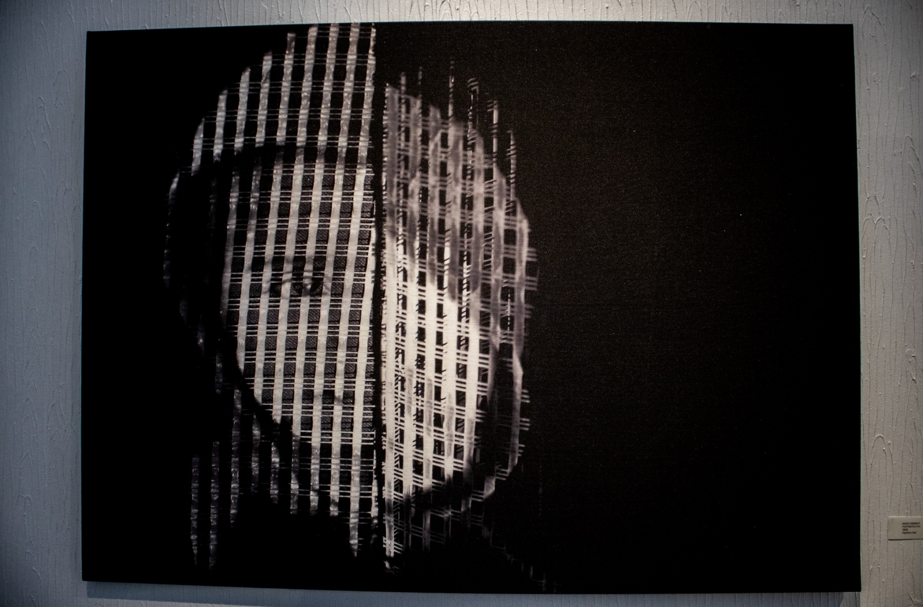 Marek Sibinský, Portrait541174, 2020, digitálna tlač (foto: KUNSTARTUM)