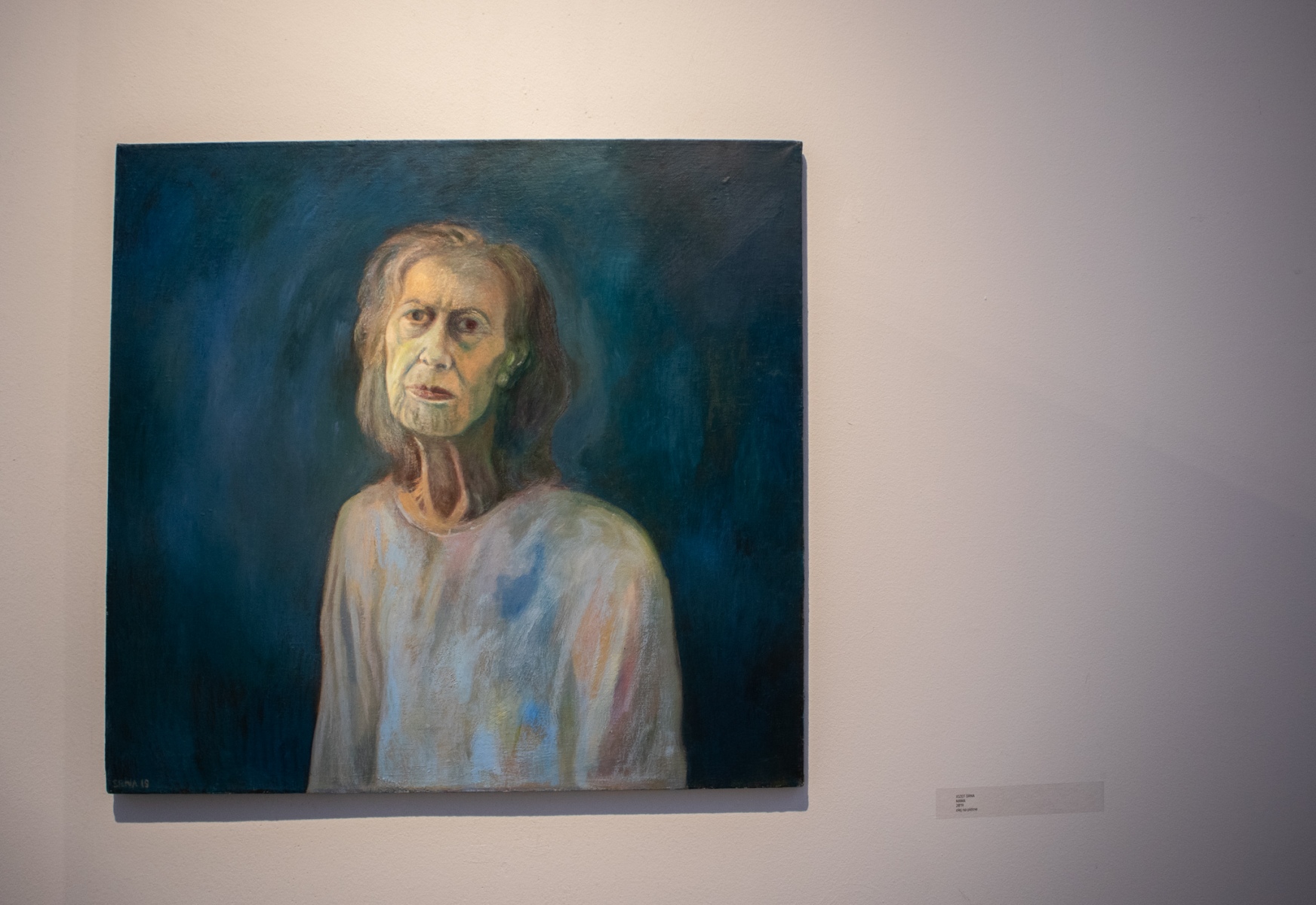 Jozef Srna, Mama, 2019, olej na plátne (foto: KUNSTARTUM)