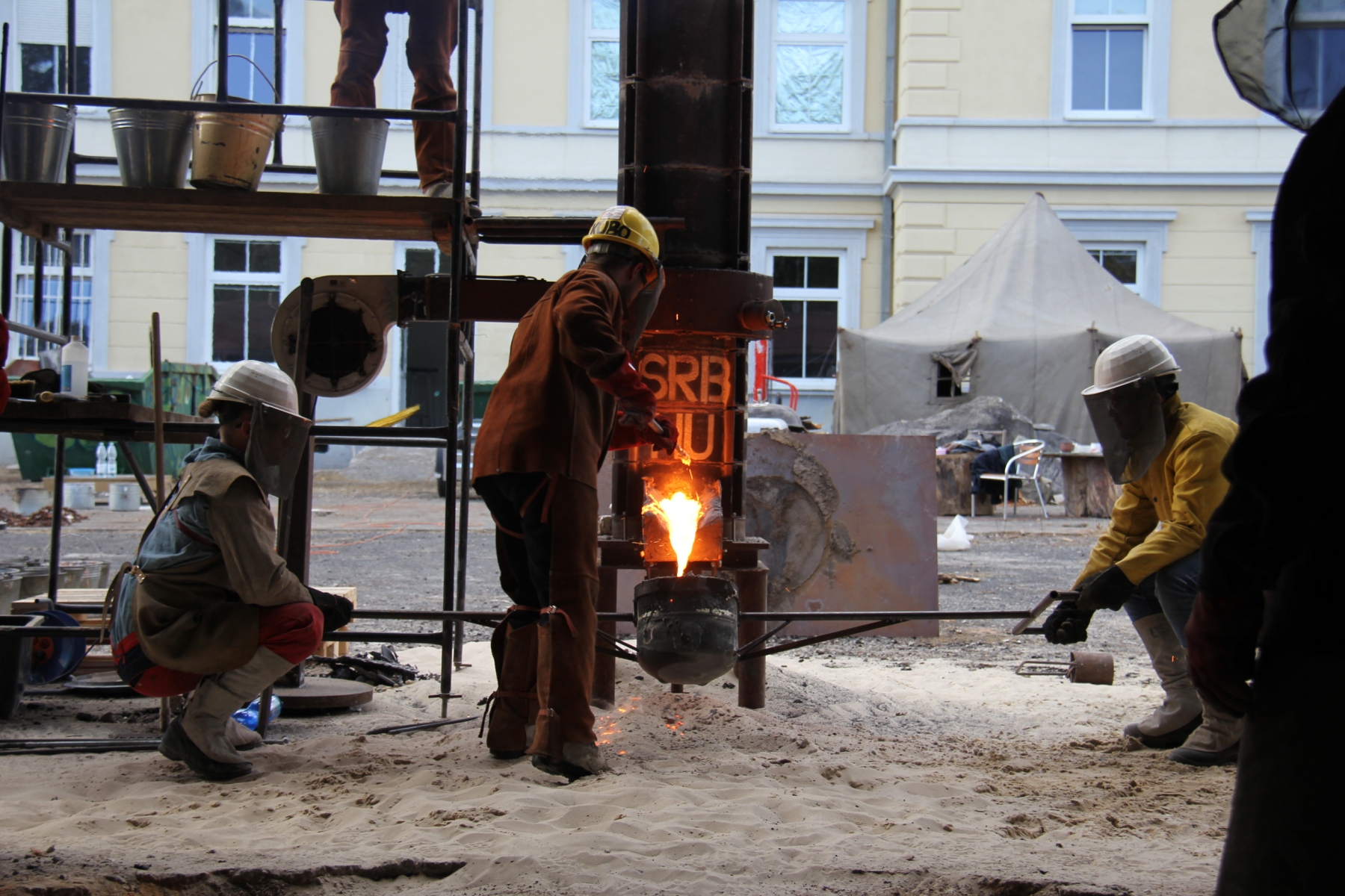 Workshop vysokých teplôt 2019, Akadémia umení, Banská Bystrica (foto: Ivana Sláviková)