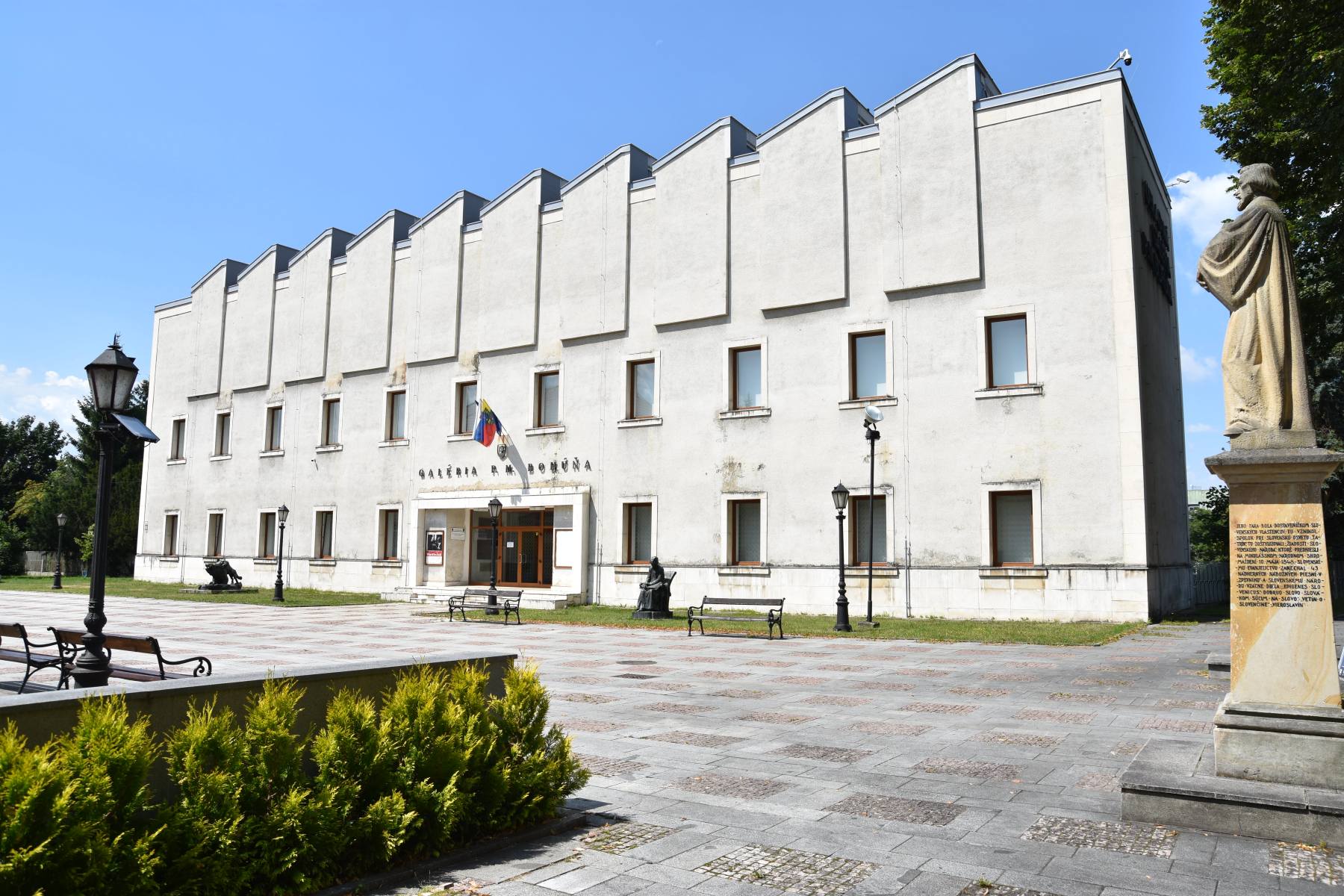 Budova Liptovskej galérie Petra Michala Bohúňa v Liptovskom Mikuláši (foto: archív LGPMB)