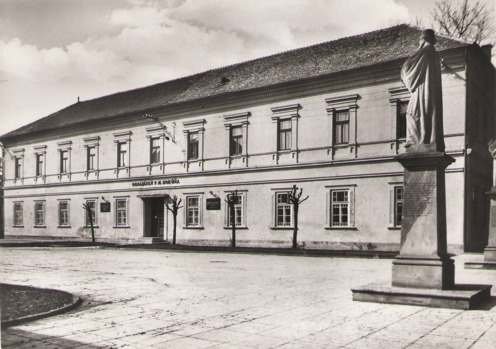Obrazáreň Petra Michala Bohúňa v Liptovskom Mikuláši, okolo r. 1963  (foto: archív LGPMB)