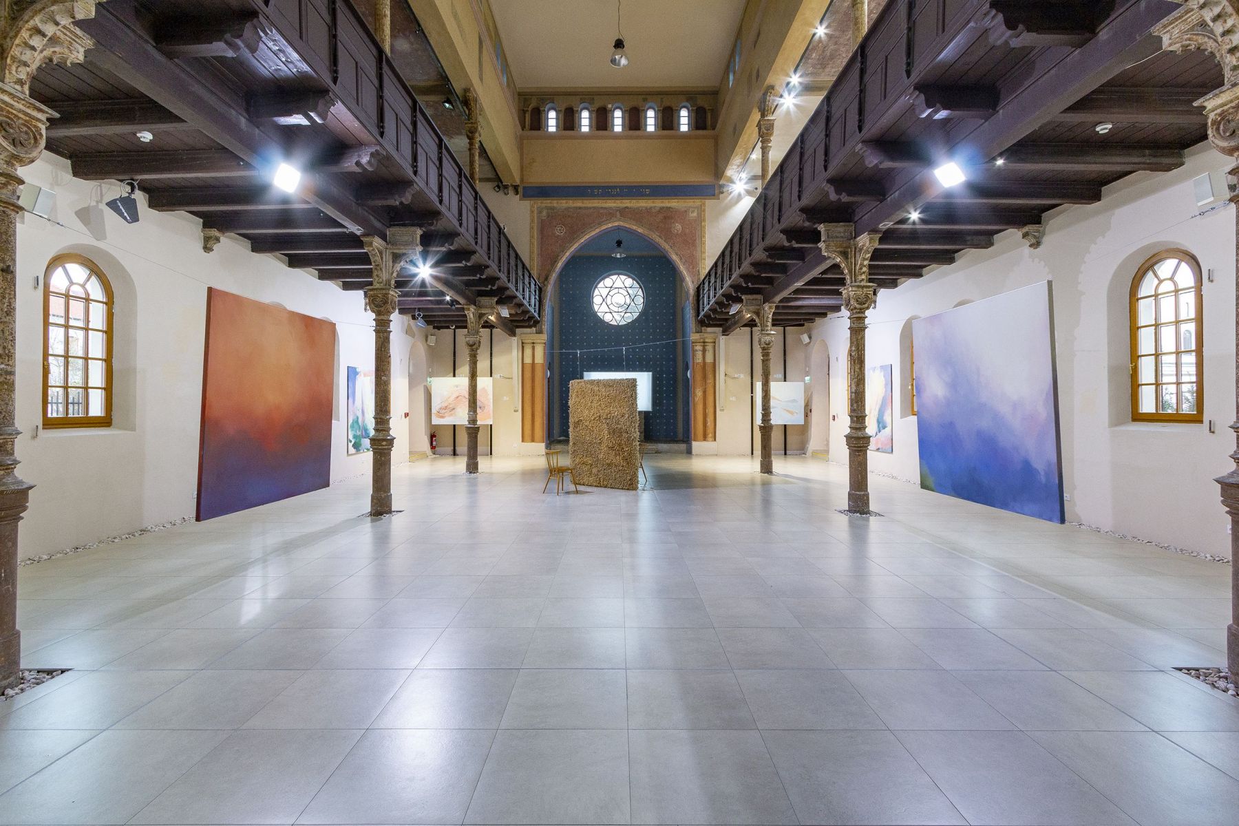 Výstava Dobrodružná situácia, 2019, Synagóga Centrum súčasného umenia, Trnava (foto: Zuzana Dohnalová)