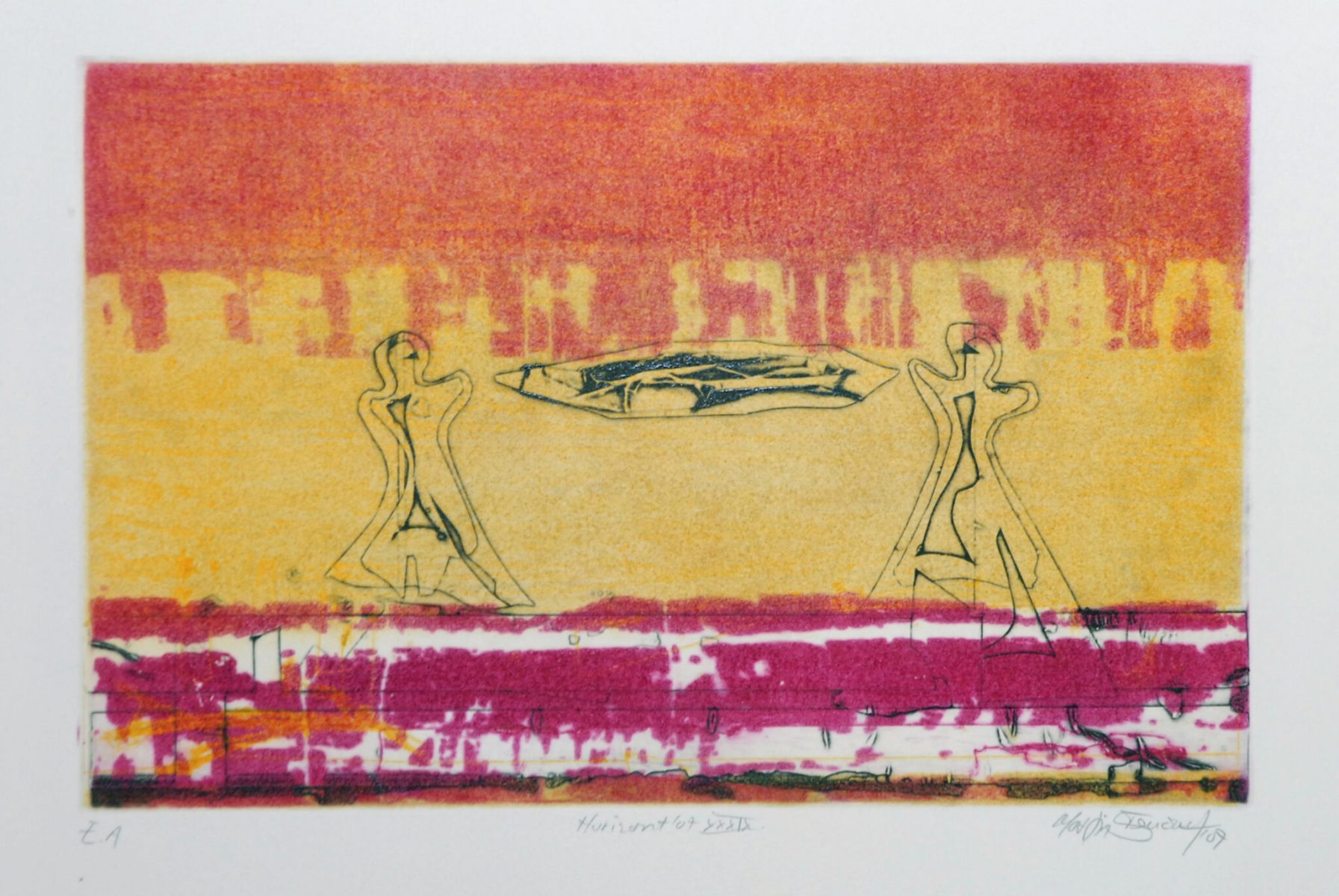 Z cyklu Horizont, 2007, tlač z výšky, 26x20 cm (foto: Peter Čintalan)
