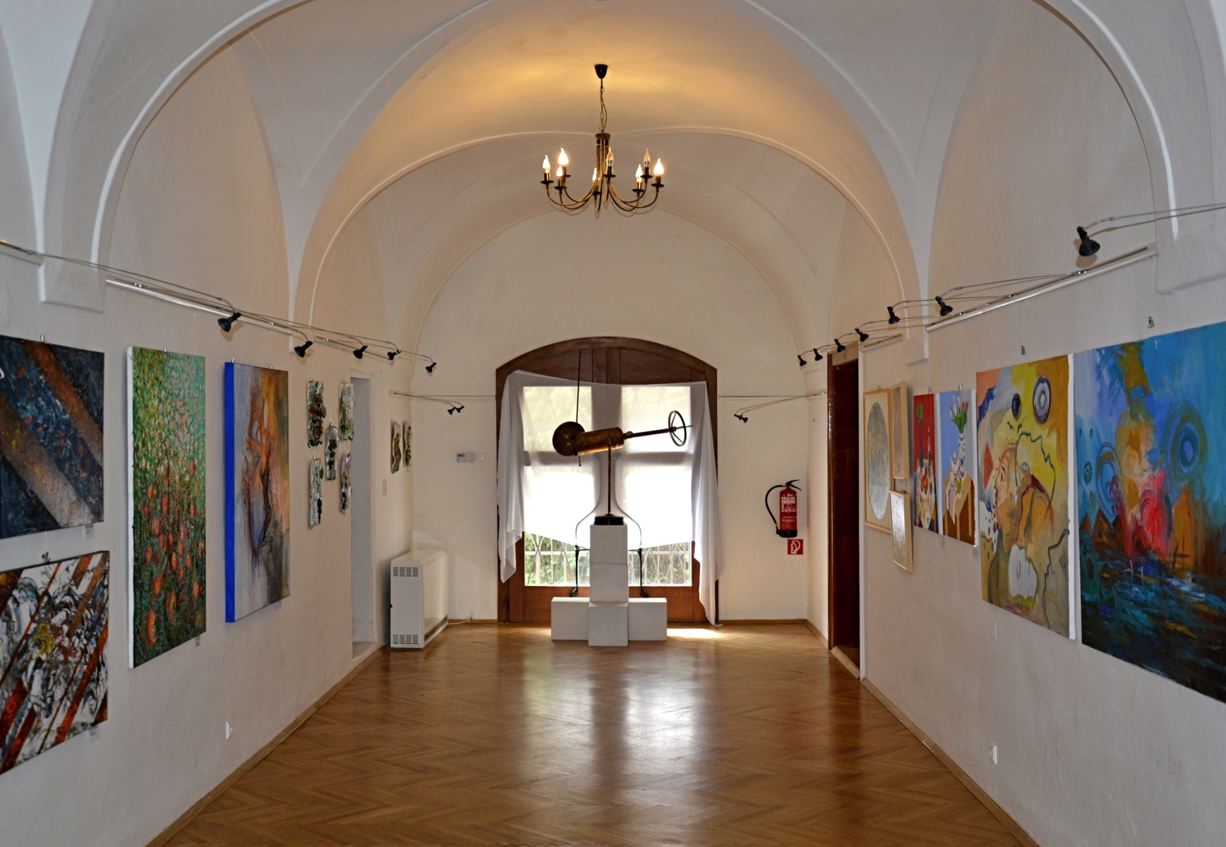 Zvolenský výtvarný salón, 2021, Stará radnica Zvolen (foto: archív Martina Majcherová)
