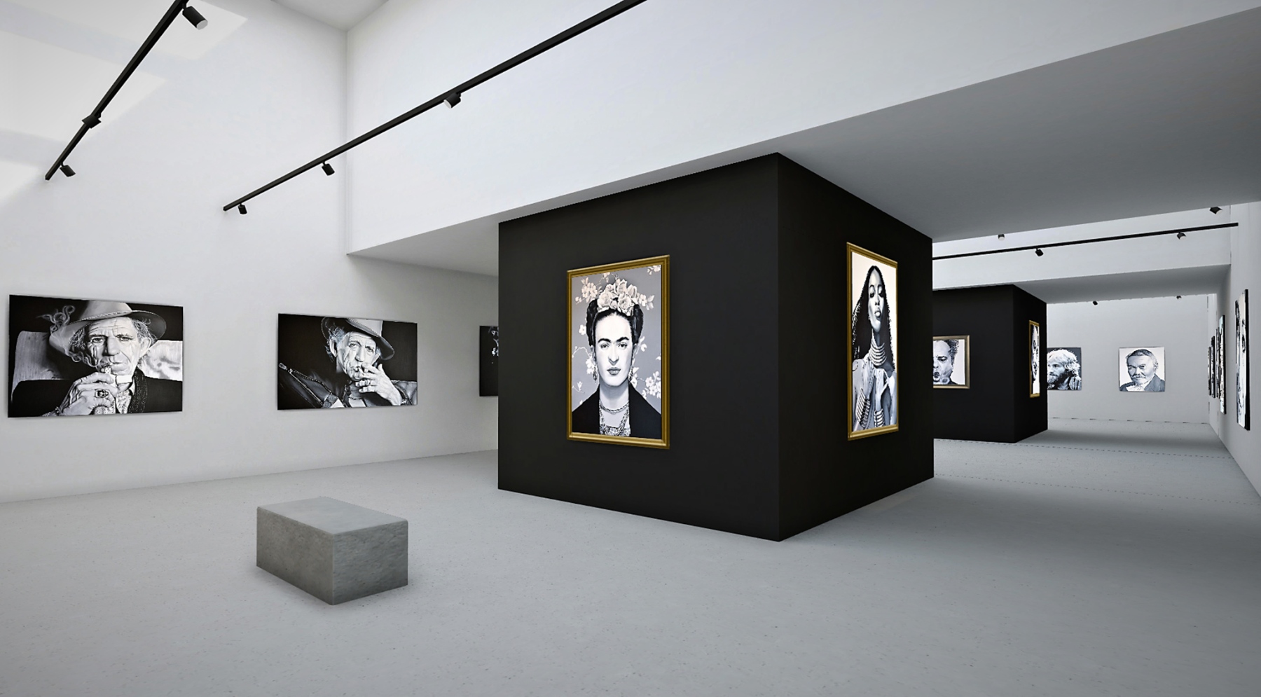 Virtuálna výstava od Artsteps.com, 2021 (foto: archív Martina Majcherová)