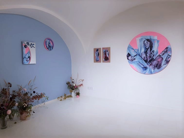 Z výstavy Goddess Reinvented, 2020, Atelier XIII, Bratislava (foto: archív Martina Rötlingová)