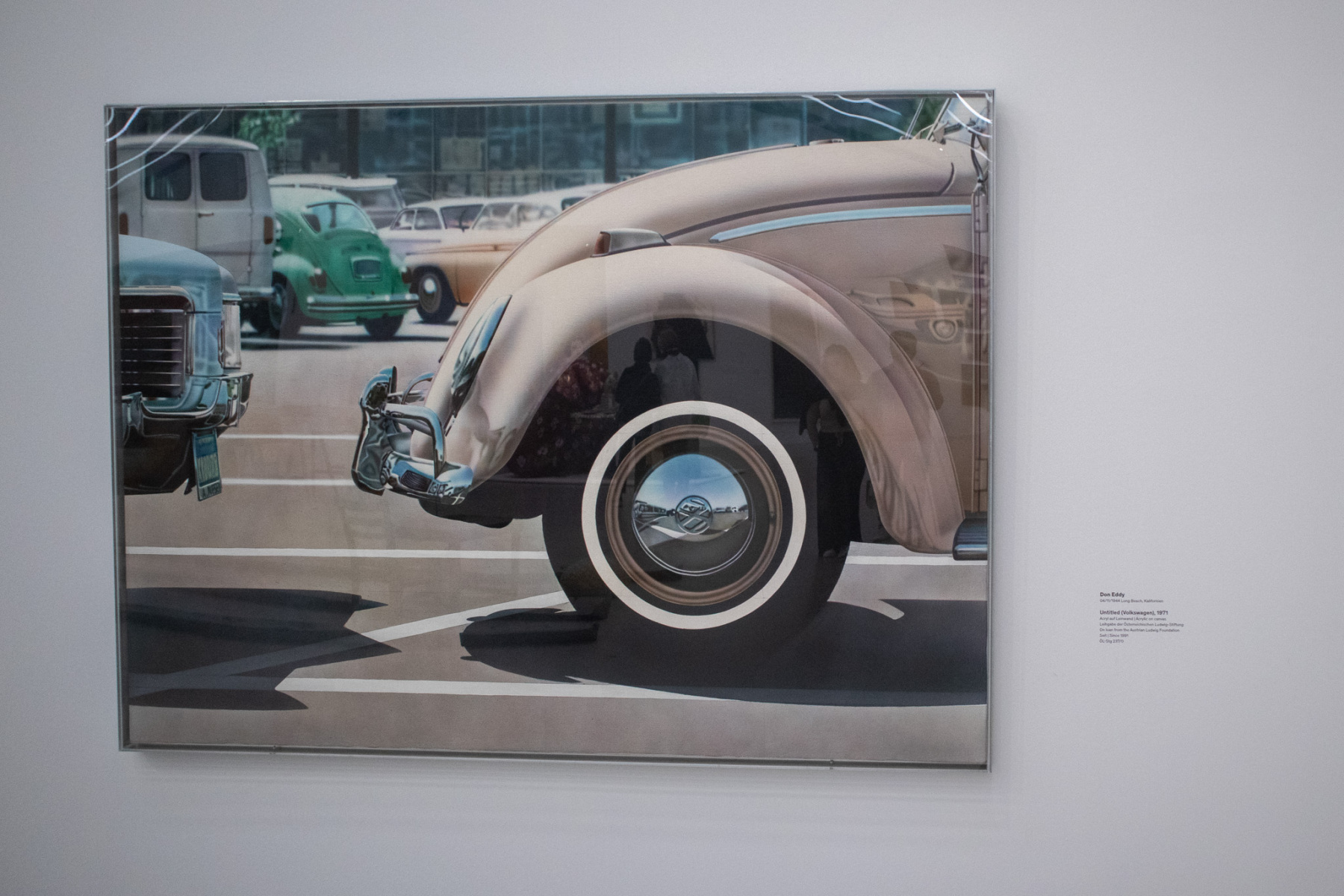 Don Eddy: Untitled (Volkswagen), 1971, akryl na plátne. (foto: KUNSTARTUM)