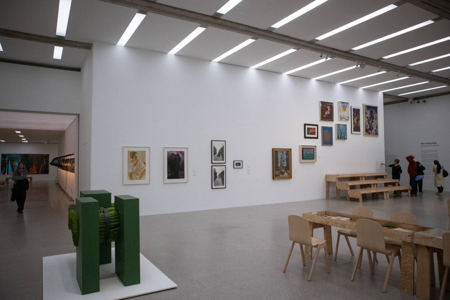 Z výstavy Nie endgültig! Das Museum im Wandel, 2026, MUMOK, Viedeň. (foto: KUNSTARTUM)