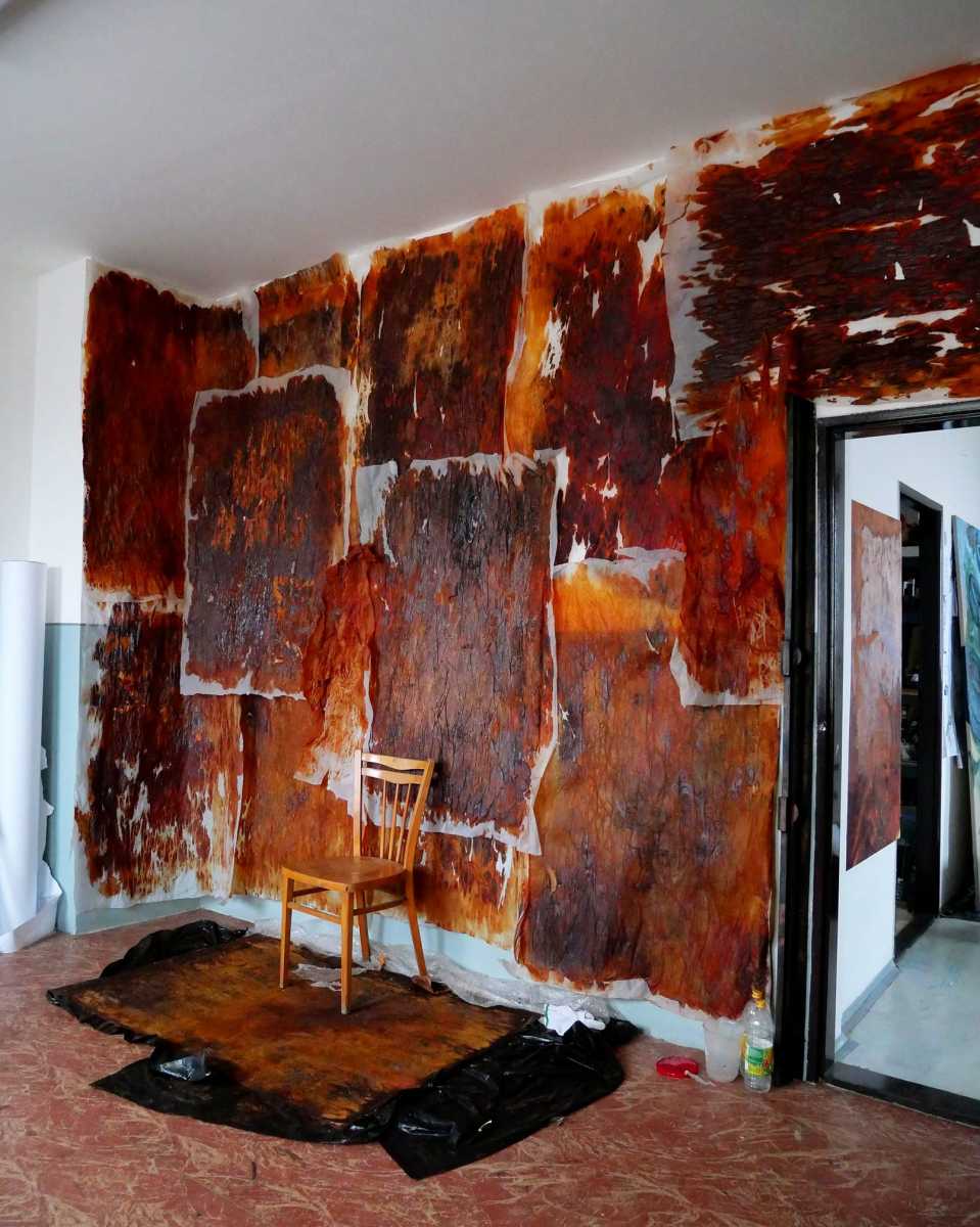 Ateliér Natálie Šimonovej v Prašiciach (foto: archív Natália Šimonová)