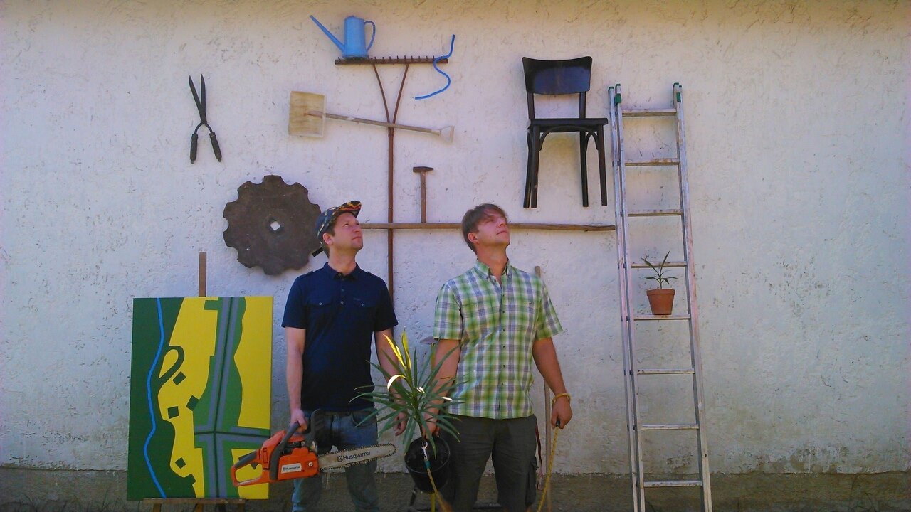 Strana železných –  Ján Vasilko a Peter Králik, 2014  (foto: Martina Králiková)