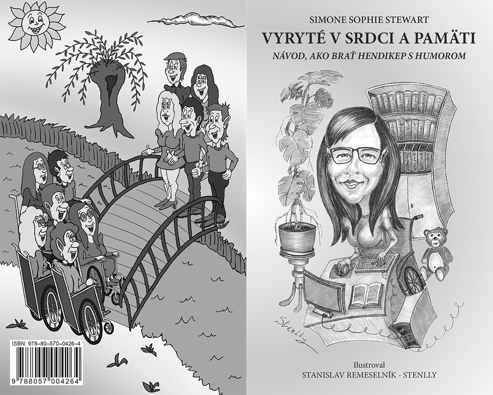 Obal ku knihe Vyryté v srdci a v pamäti od Simone Sophie Stewart (foto: archív Stanislav Remeselník)