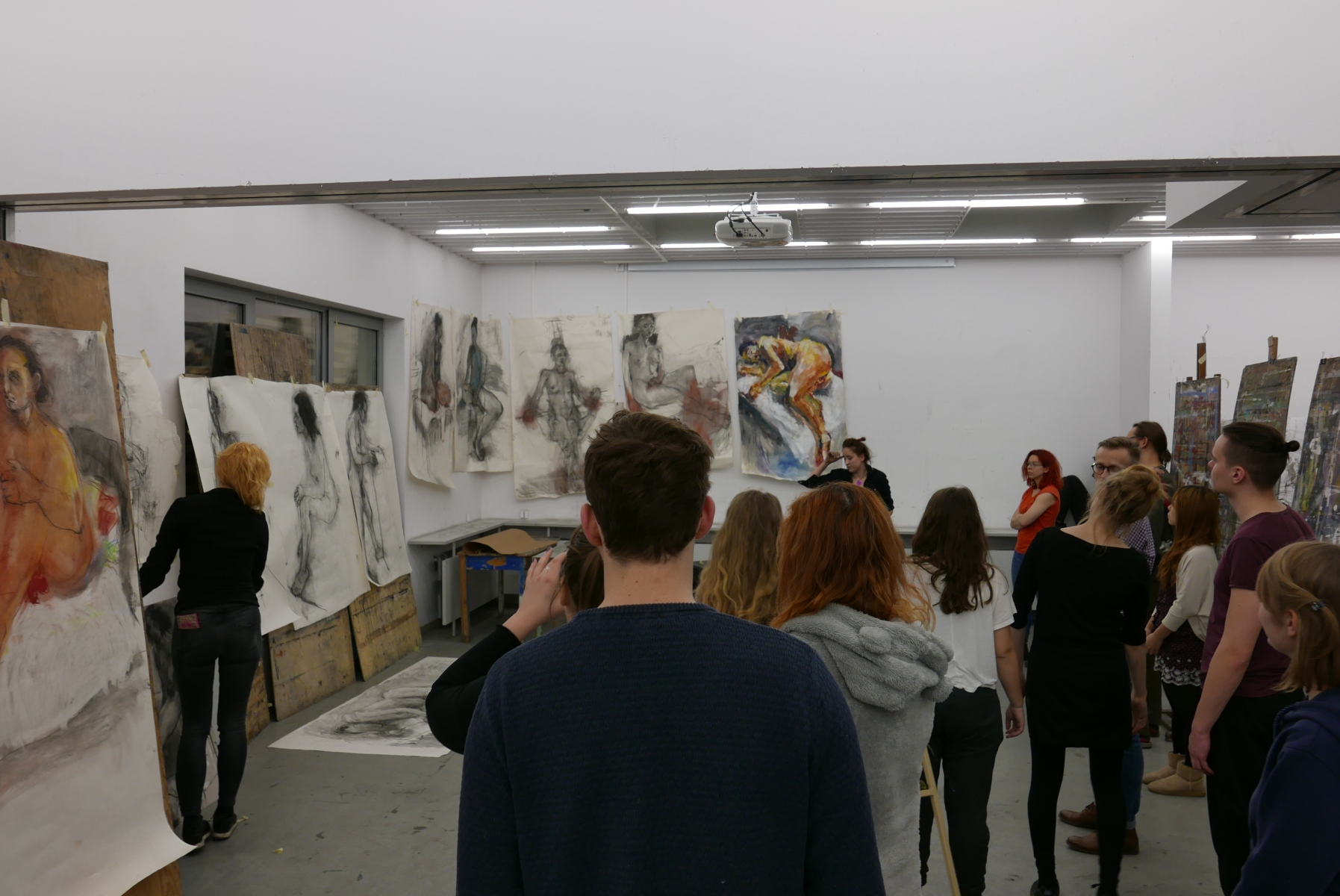 Z Workshopu kresby, Poznań, 2016 (foto: archív Michaela Thanová)