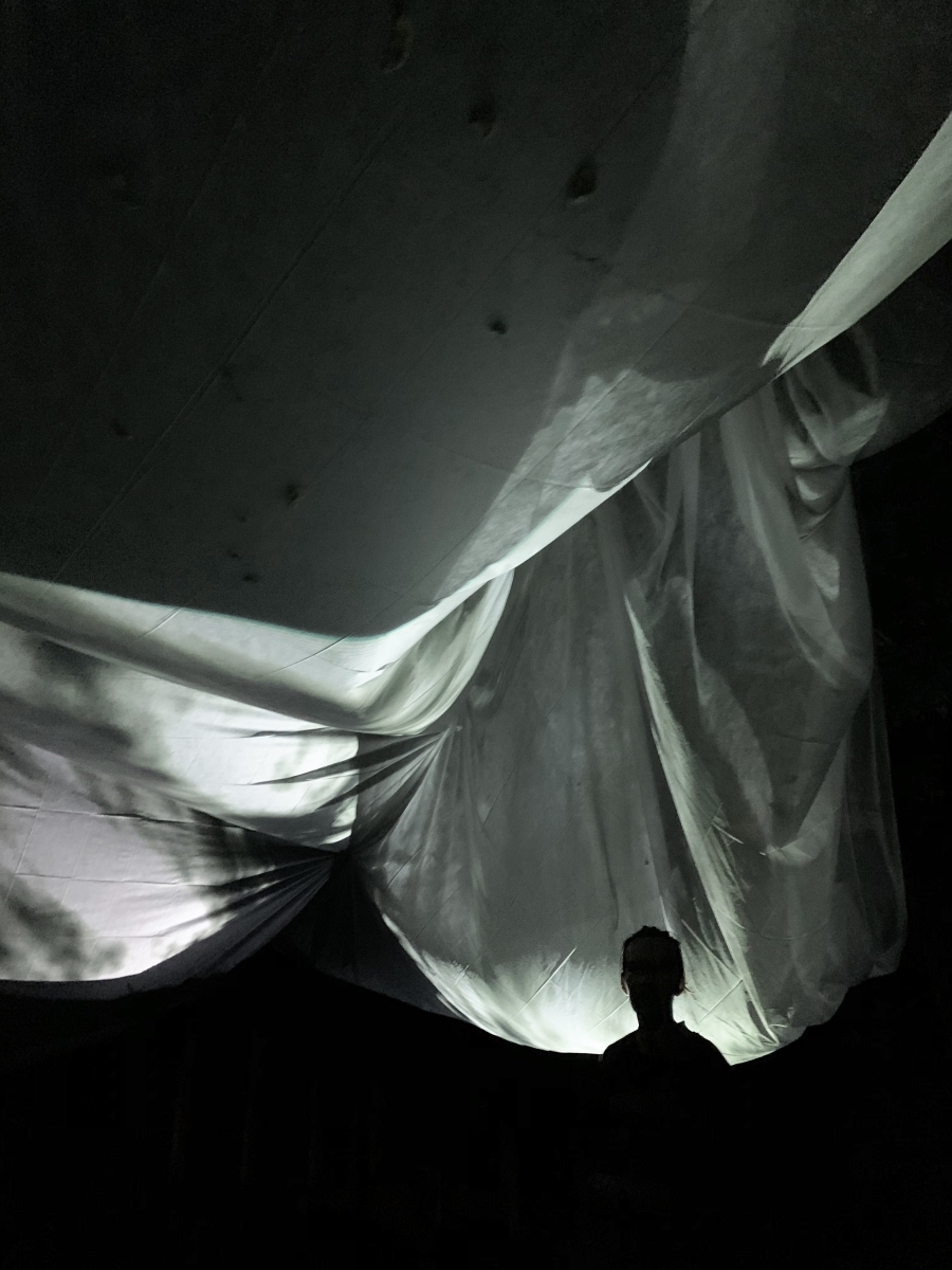 Meteoron, 2020, interaktívna inštalácia (foto: archív Veronika Šmírová)