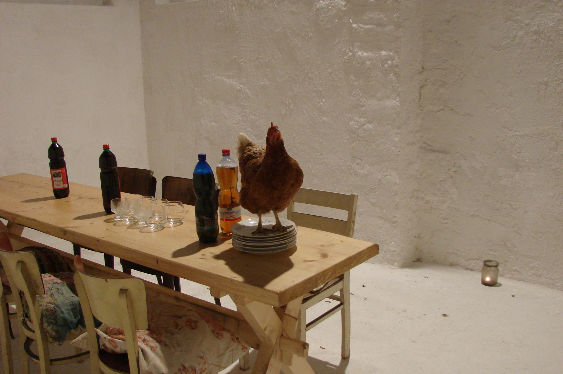 KAR, 2009, happening, Gallery 100m3, Všetaty u Mělníka, Česká republika (foto: archív Viktor Fuček)