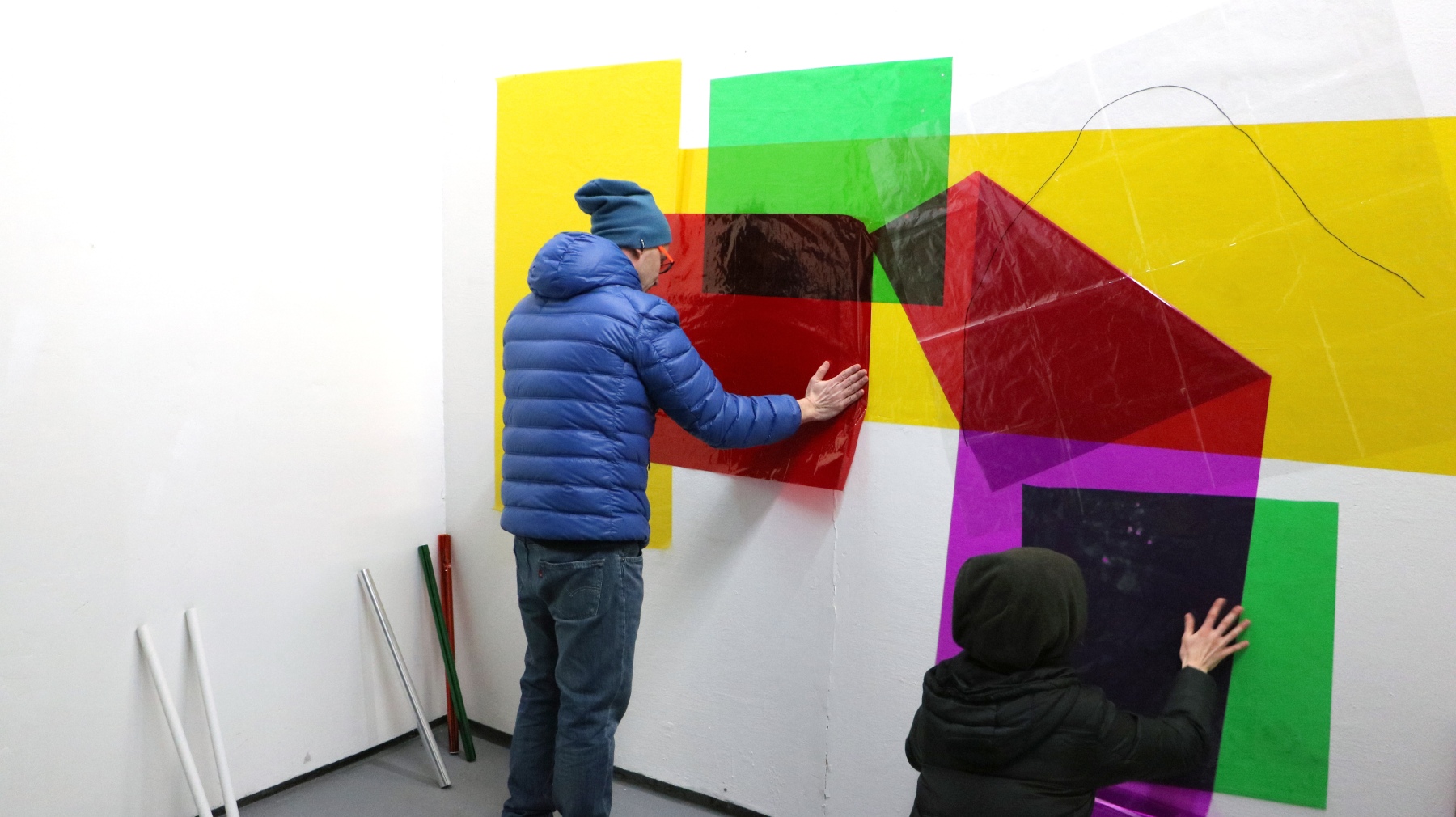 Z výstavy Situace 68, 2011, Pavilon gallery, Praha (foto: Jan Pfeifer)