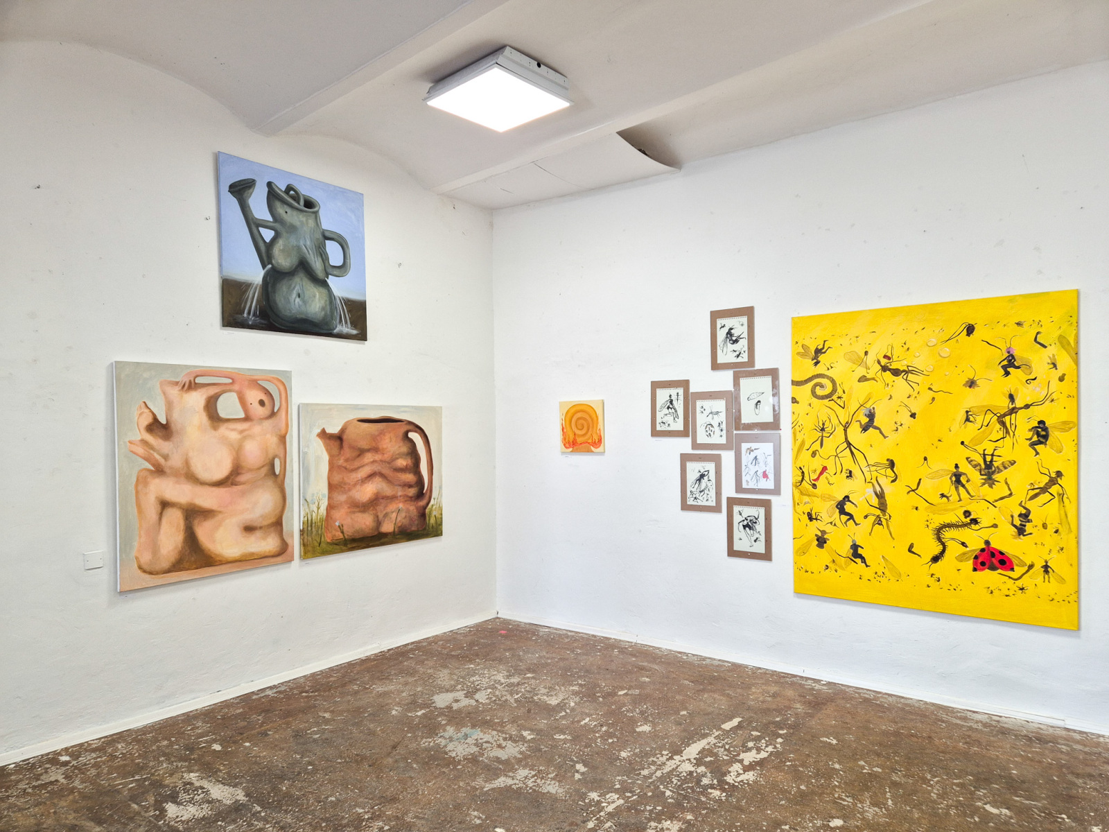 Z výstavy Beáta Bencová: Burina, 2026, VD Laboratórium súčasného umenia, Banská Bystrica. (foto: KUNSTARTUM)