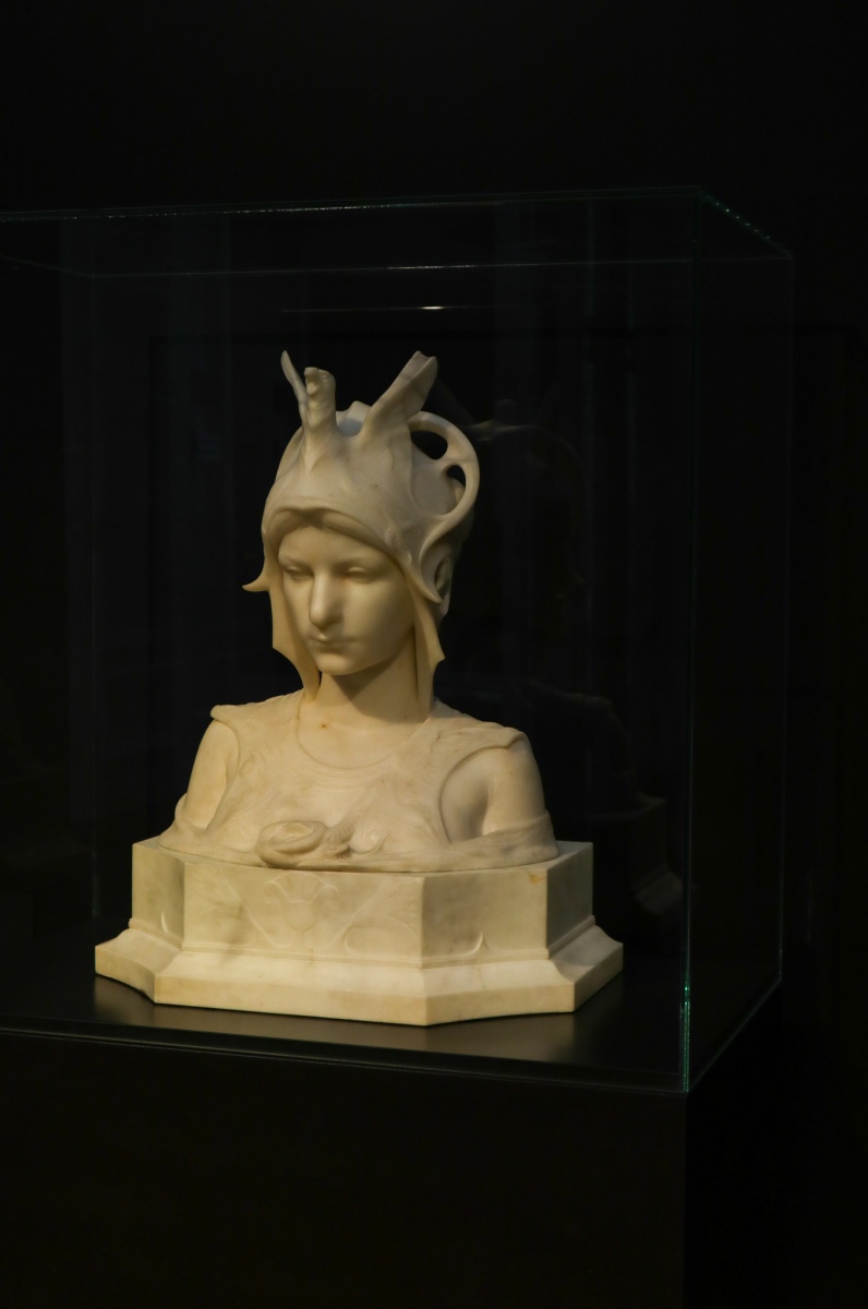 Charles van de Stappen, Sfinga, 1898, Fundation Roi Baudouin, Depozit Múzea Félicien Rops, Provincia Namur, Belgicko (foto: KUNSTARTUM)