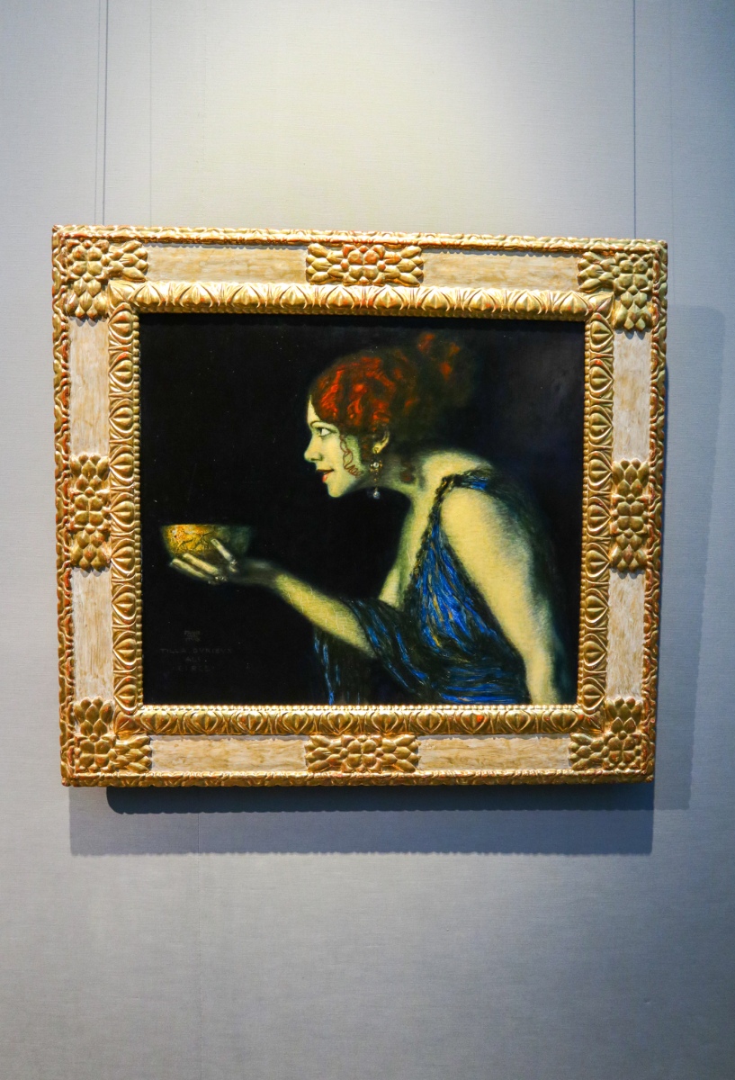 Franz von Stuck, Tilla Durieux ako Circe, okolo 1900, Štátne múzeá Berlína, Národná galéria, Nemecko (foto: KUNSTARTUM)