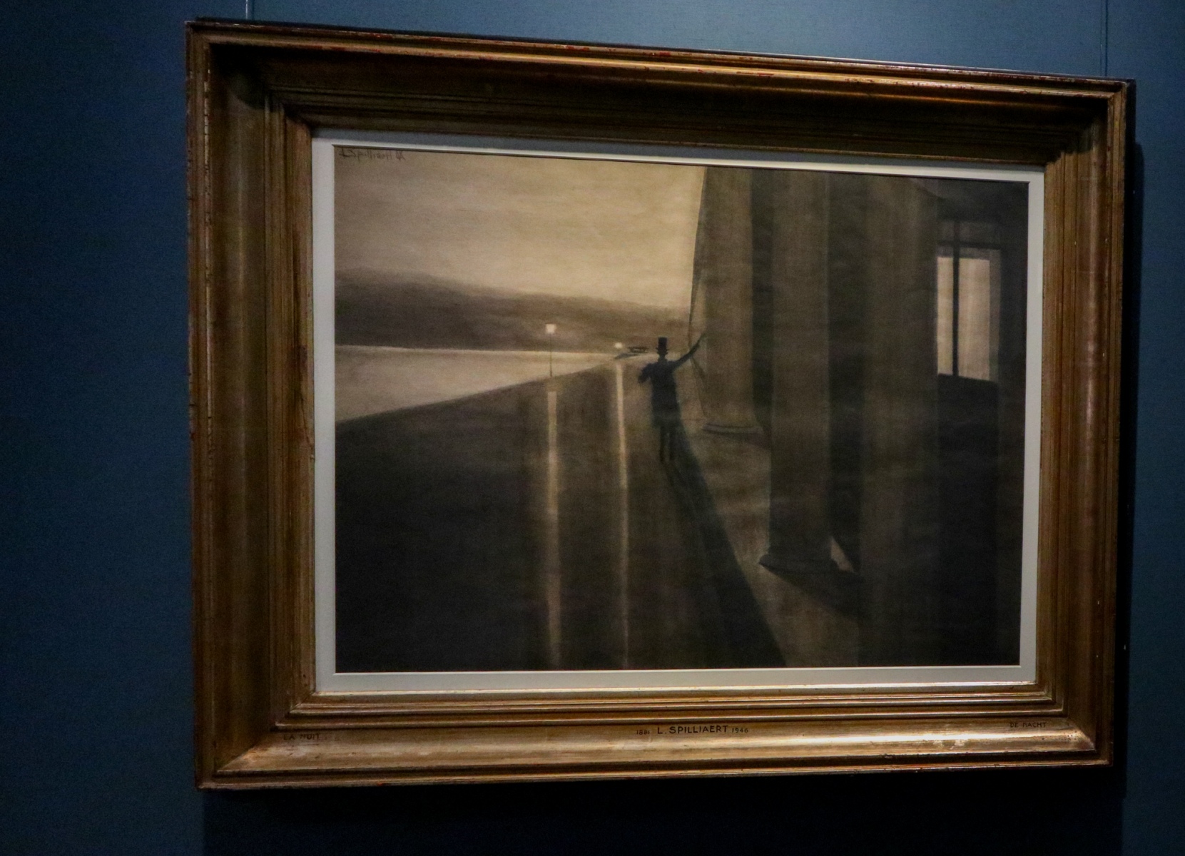 Léon Spilliaert, Noc, 1908, Zbierky Valónsko-Bruselskej federácie (foto: KUNSTARTUM)