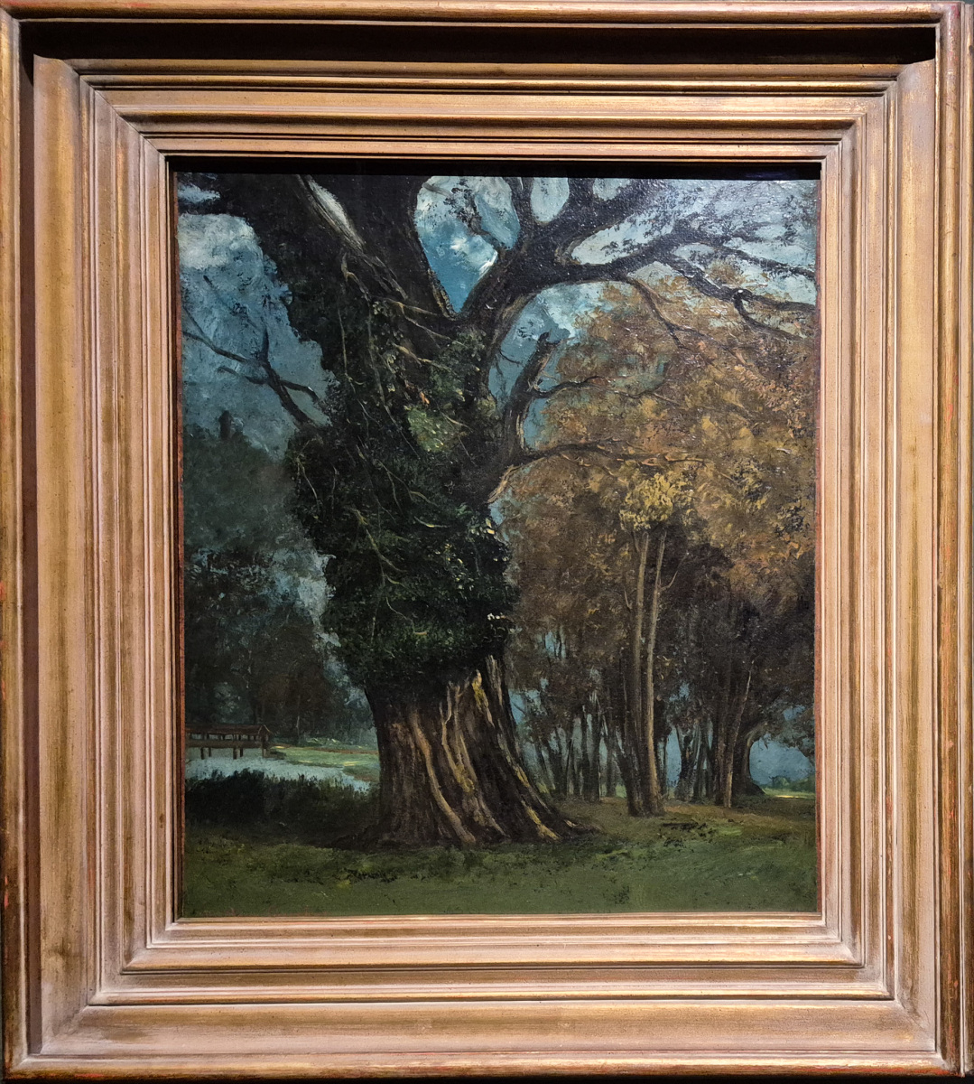 Gustave Courbet: Strom, okolo 1870, olej na plátne (foto: KUNSTARTUM)