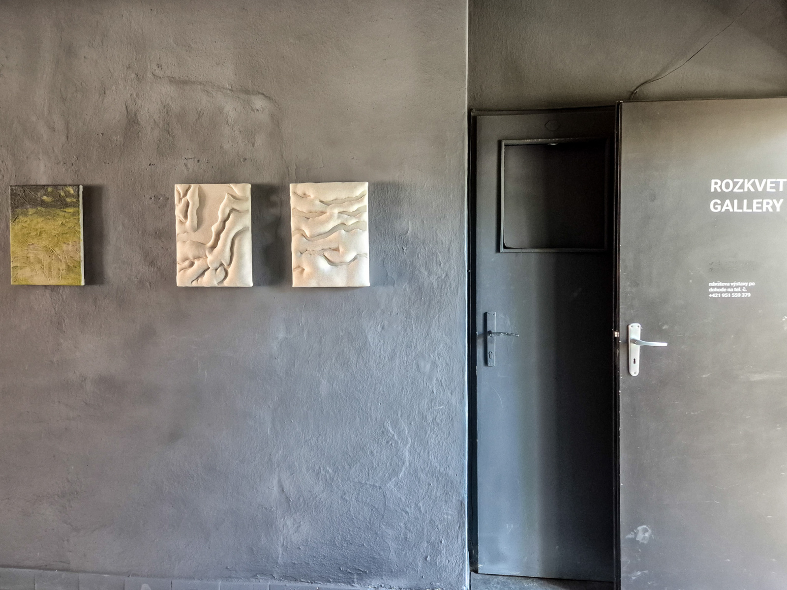 Z výstavy Lucia Žitnayová: Archív dna, 2026, Rozkvet gallery, Banská Bystrica (foto: KUNSTARTUM)