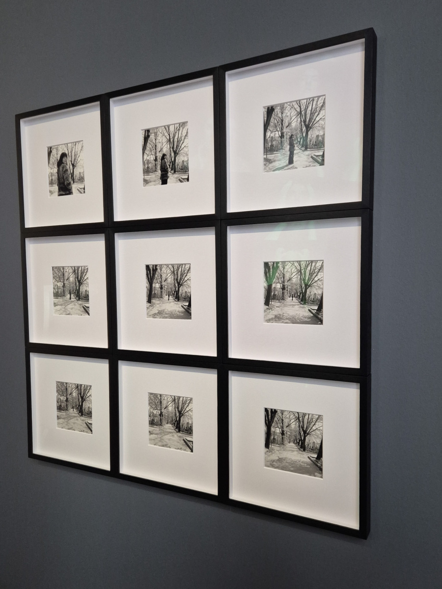 Marina Abramović: Coming and Going, 1973/2016, strieborné želatínové výtlačky. (foto: KUNSTARTUM)