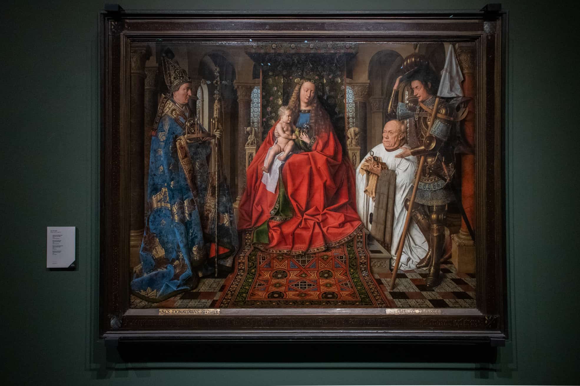 Jan van Eyck, Madonna s kanonikom Jorisom van der Paele