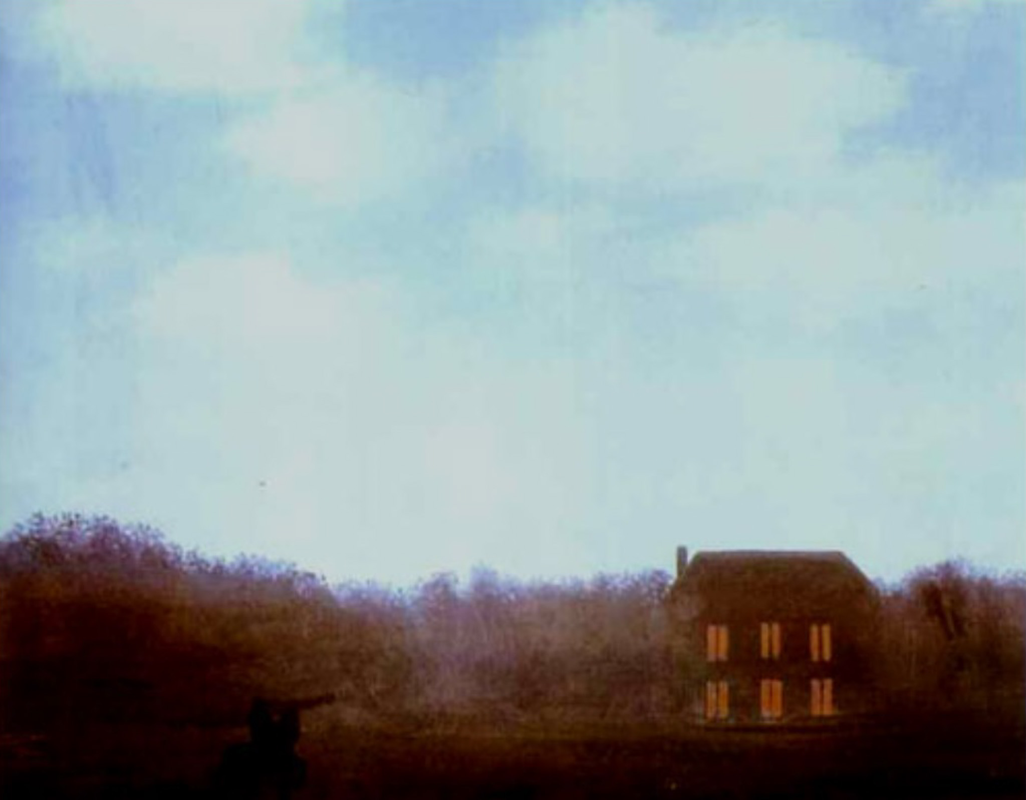 Posledná maľba Reného Magritta, Magritte´s last painting
