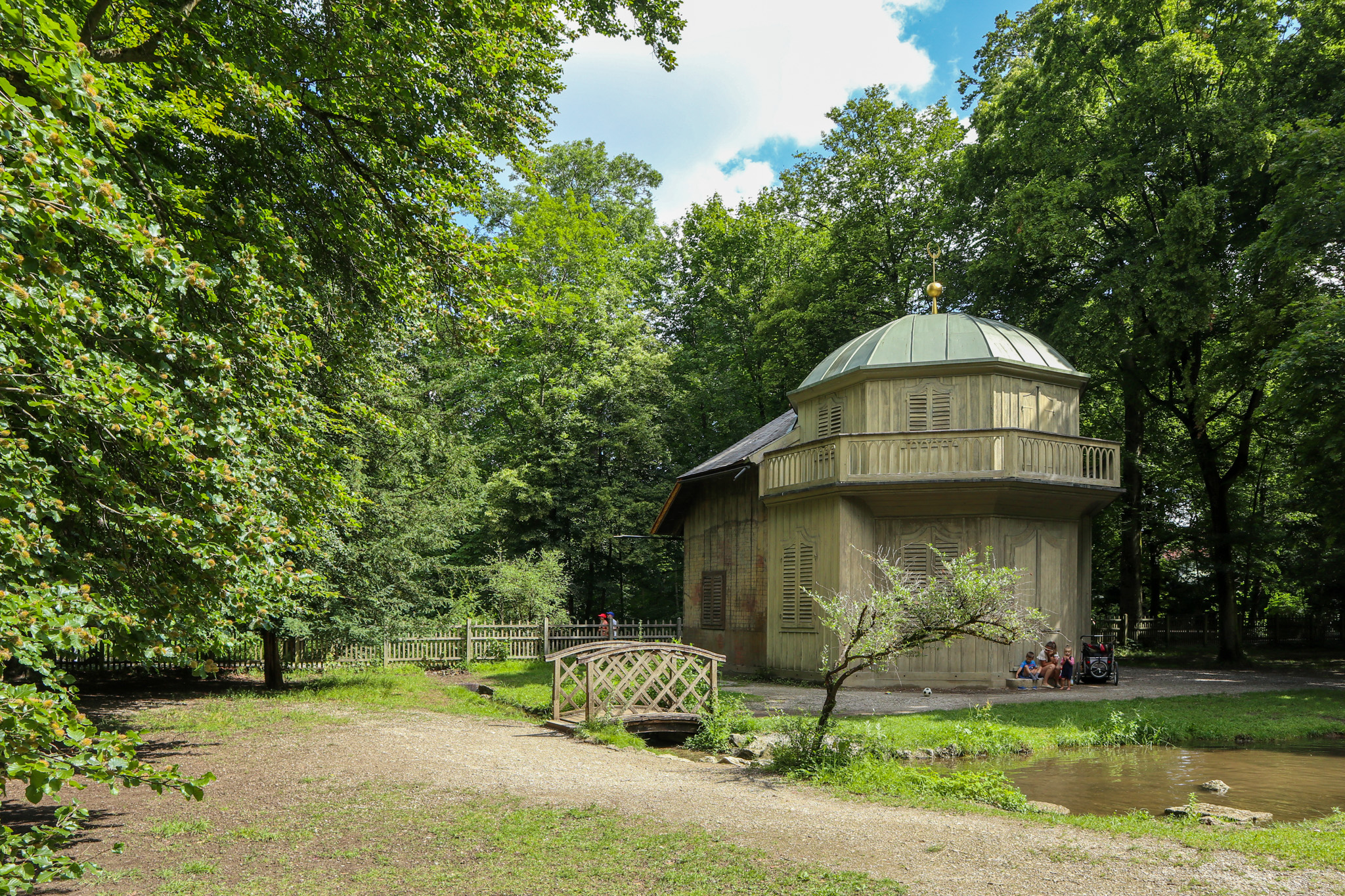 Pavilón korunnej princeznej v zámockom komplexe Nymphenburg, Mníchov