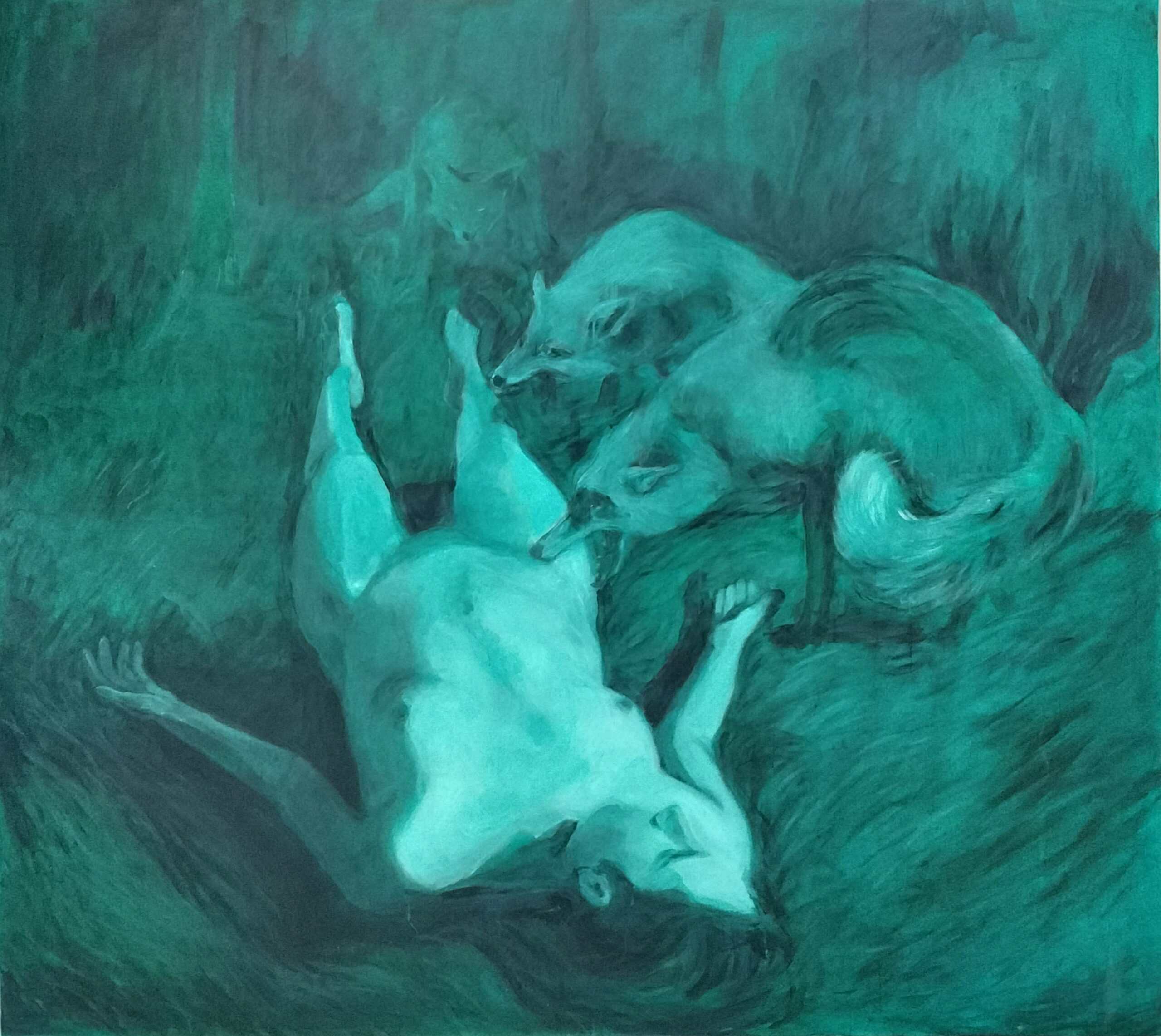 Alexandra Pradidová: Zver, maľba