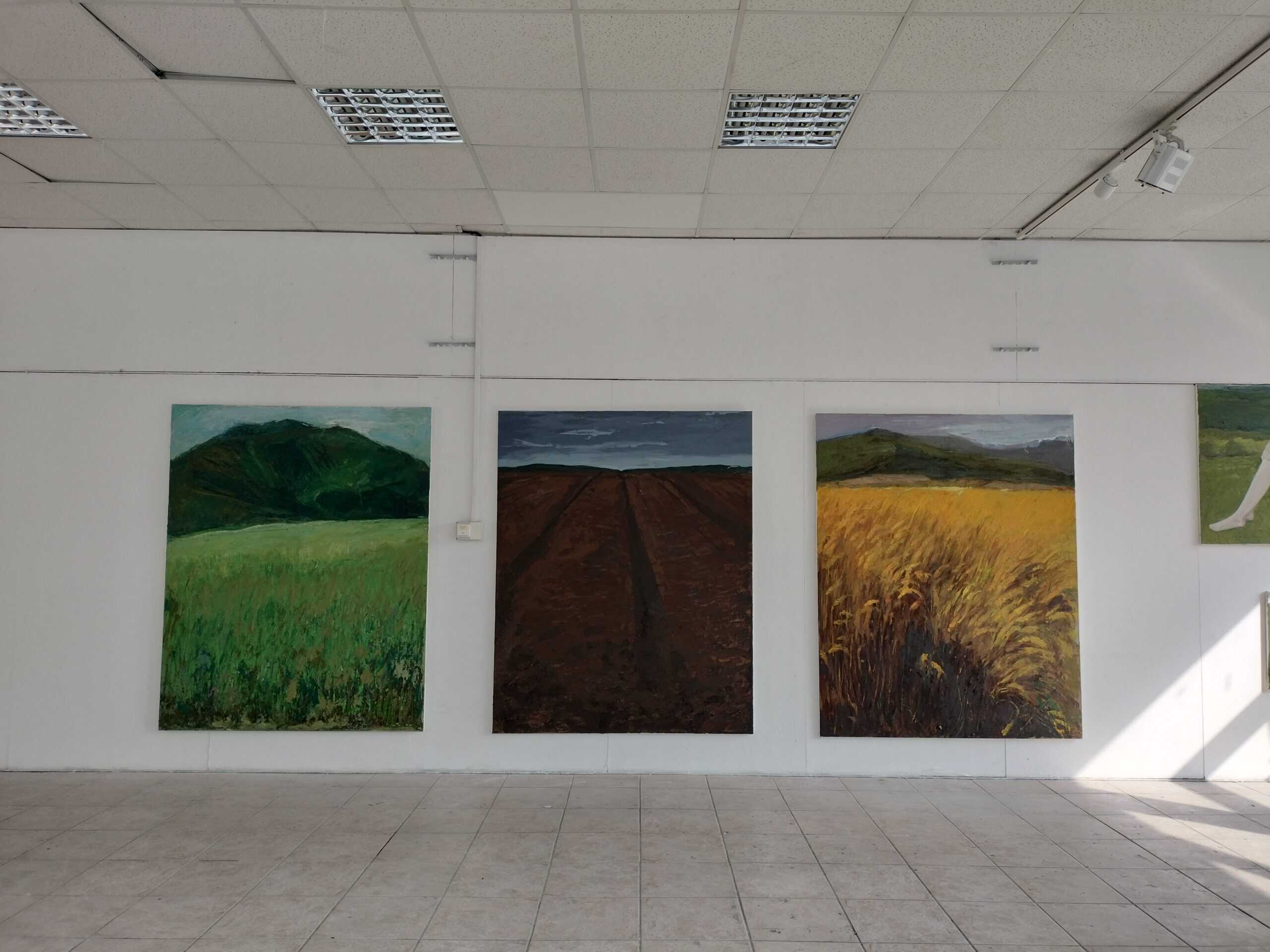 Alexandra Pradidová: Cyklus malieb Začiatok a koniec