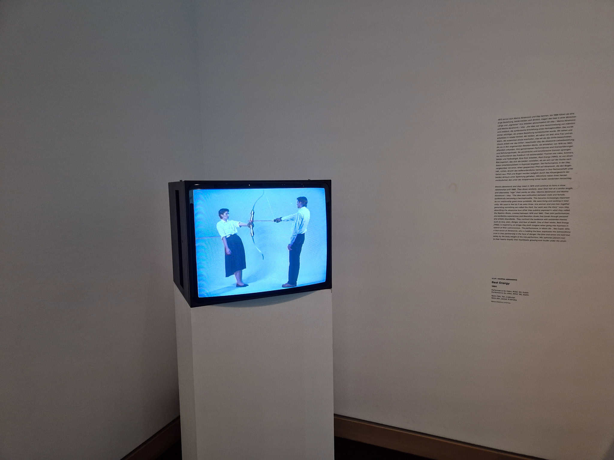 Ulay/Marina Abramović: Rest Energy