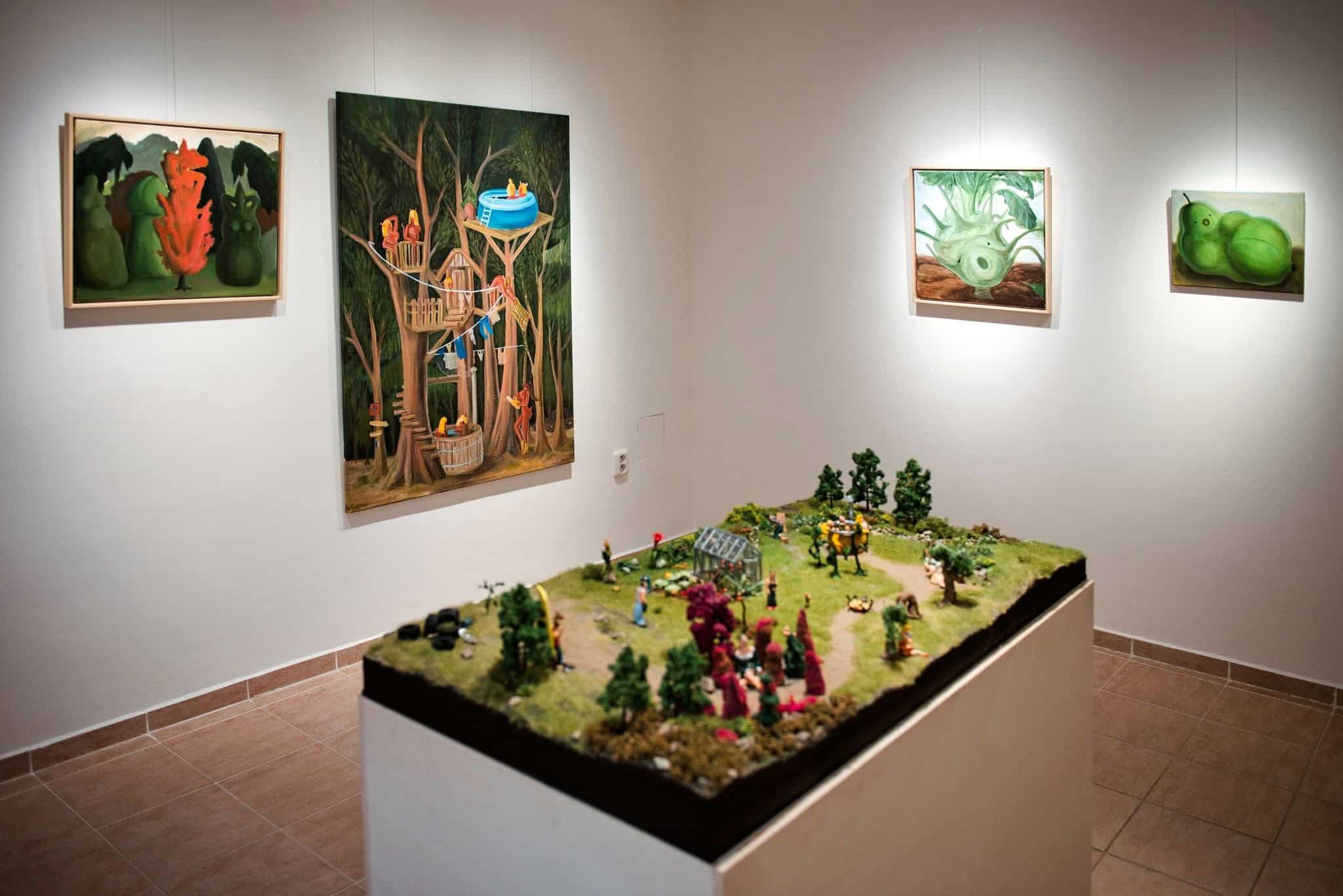Výstava Záhrada na prenájom, Galéria Jula Bindera, Banská Štiavnica