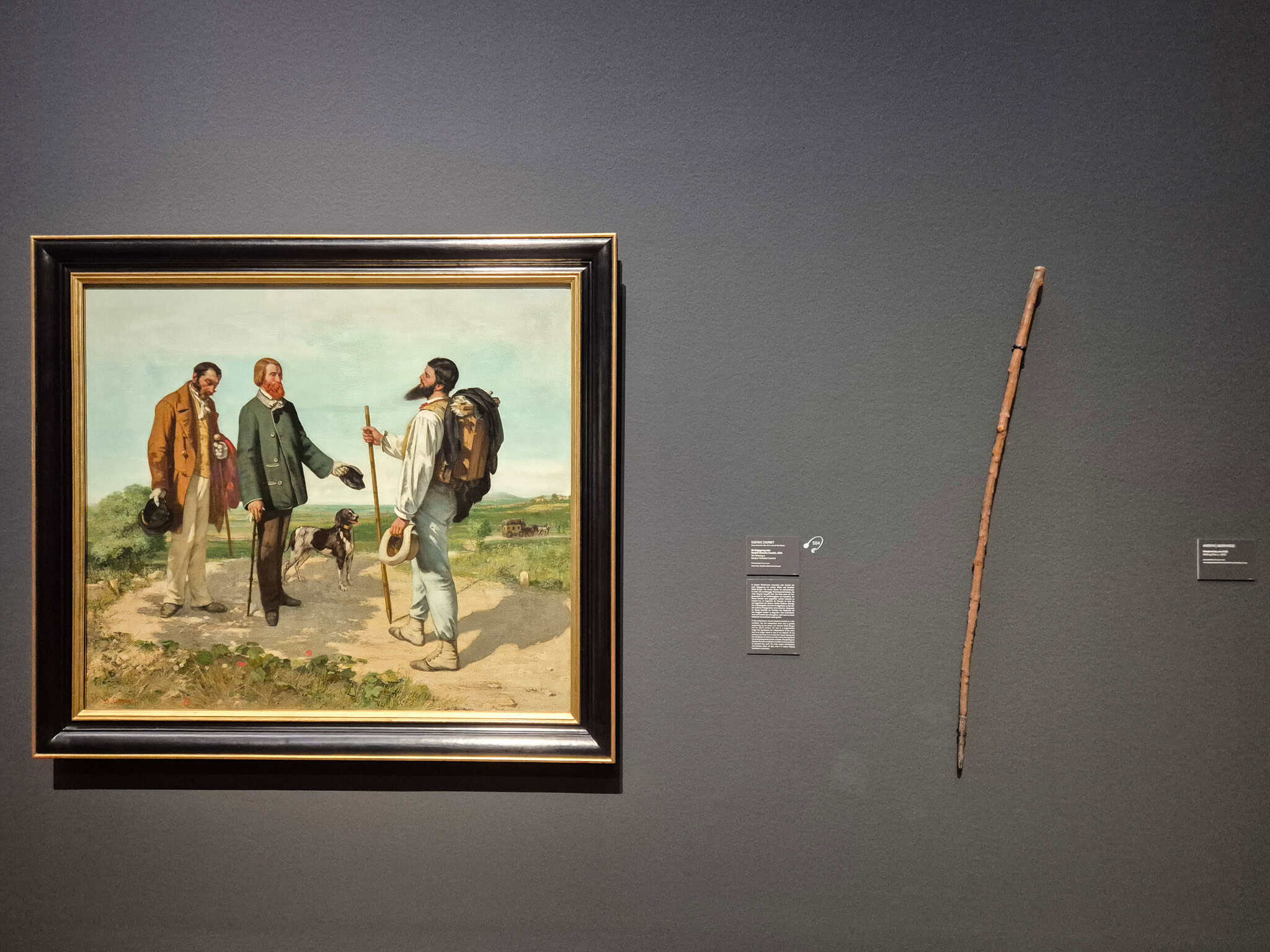 Gustave Courbet: Stretnutie alebo Bonjour Monsieur Courbet