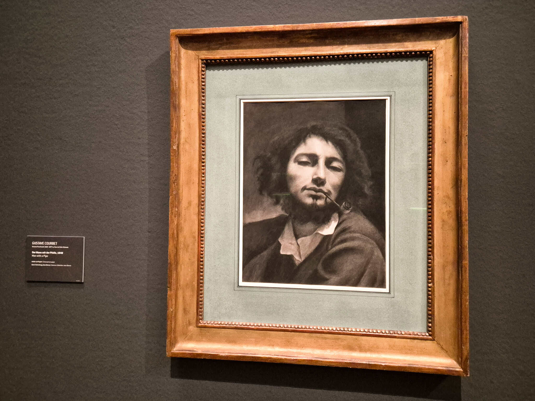 Gustave Courbet: Muž s fajkou