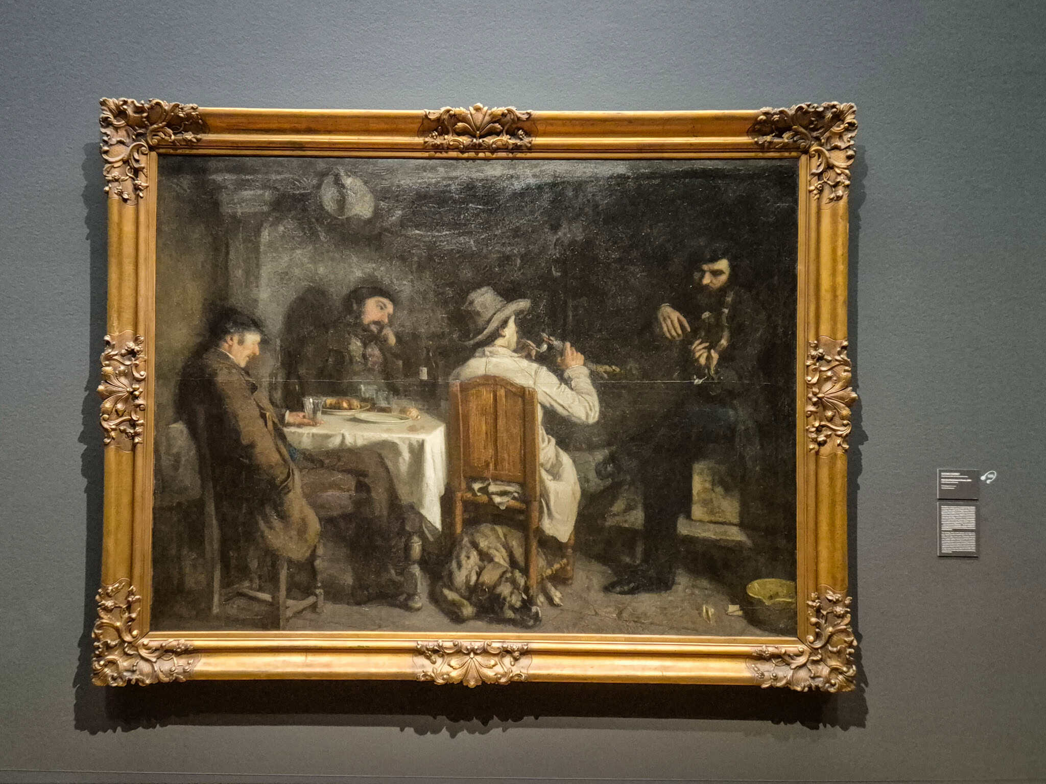 Gustave Courbet: Po večeri v Ornans 