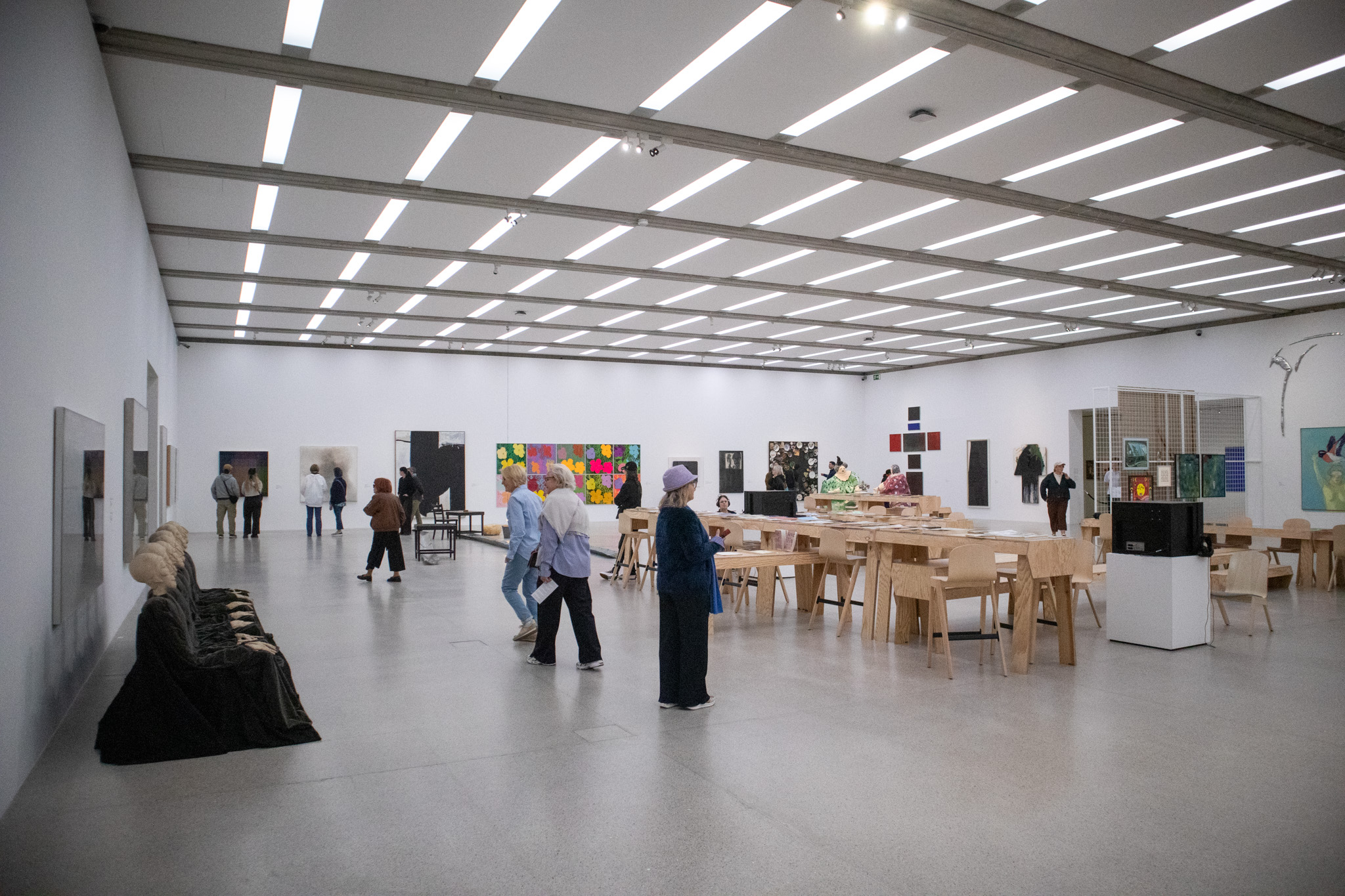 Z výstavy Nie endgültig! Das Museum im Wandel, 2026, MUMOK, Viedeň